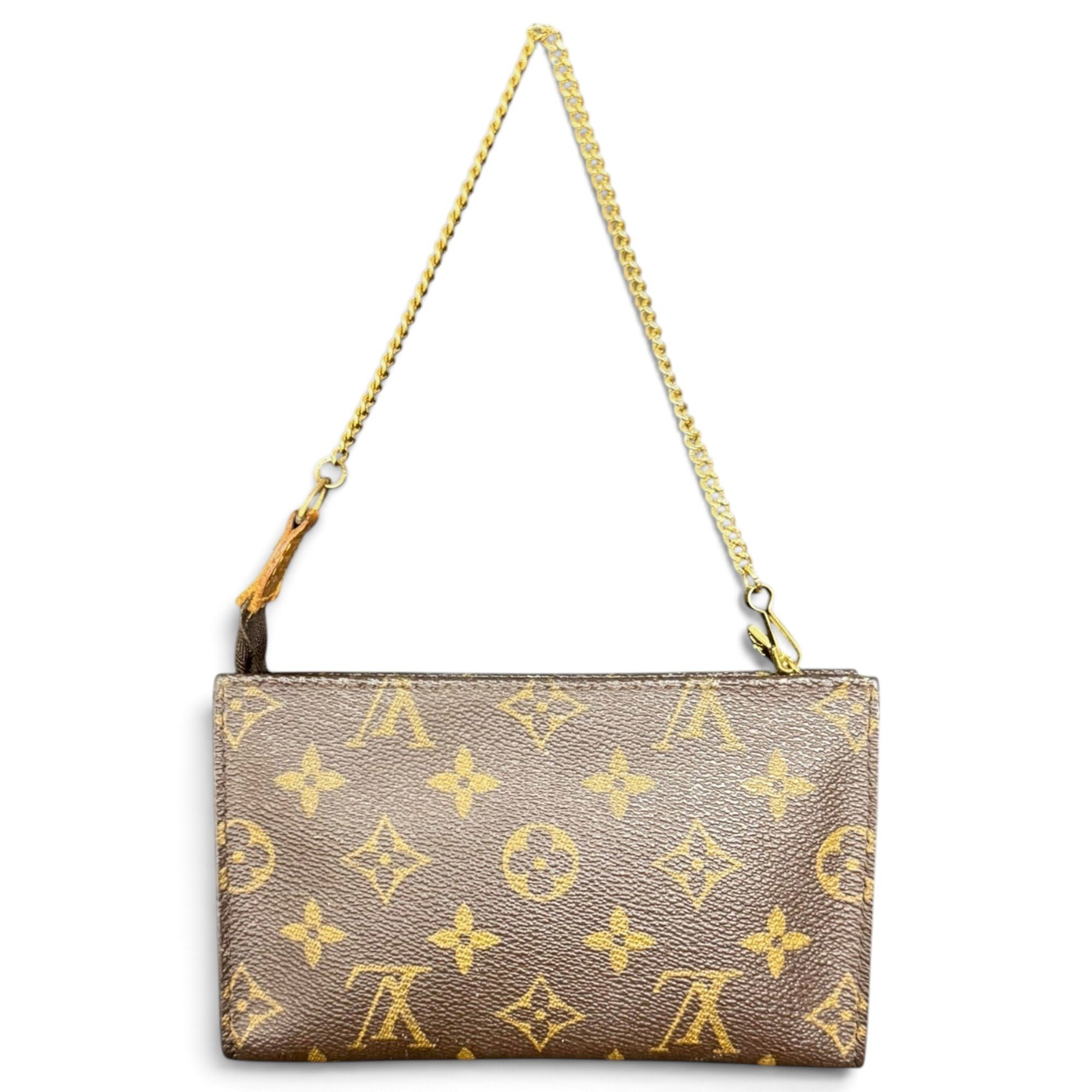 Pochette Accessoire leather handbag