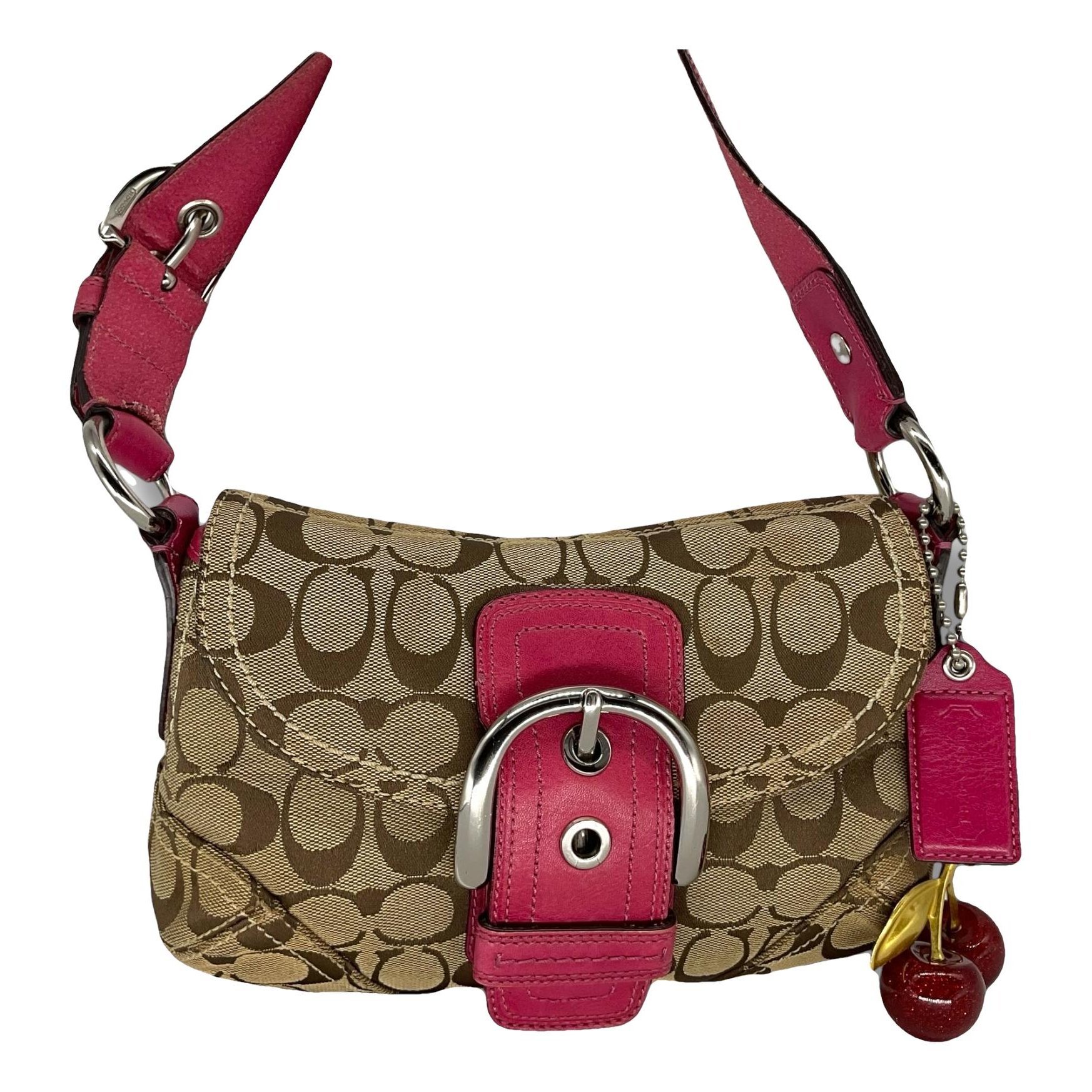 Signature Sufflette leather handbag