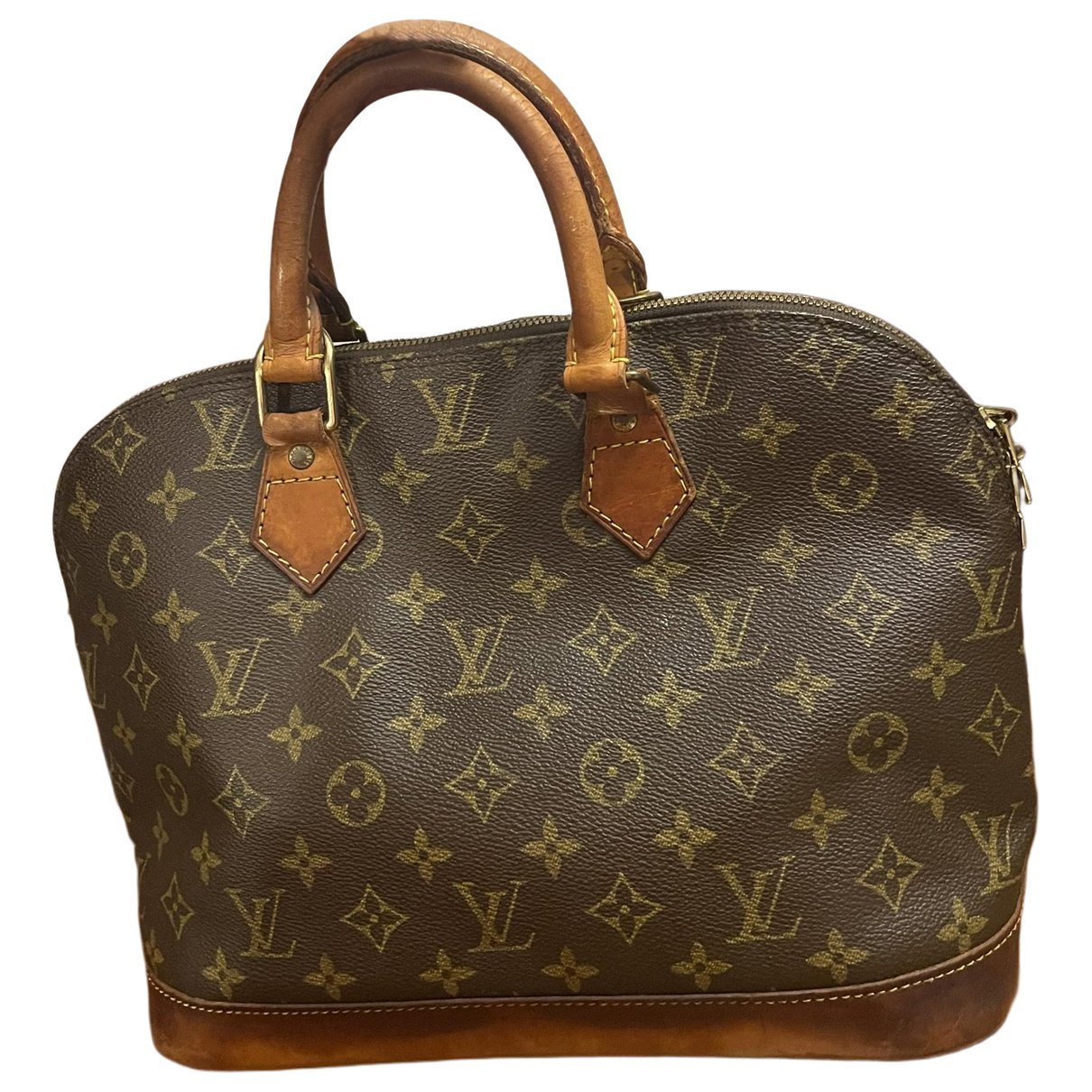 Alma leather handbag