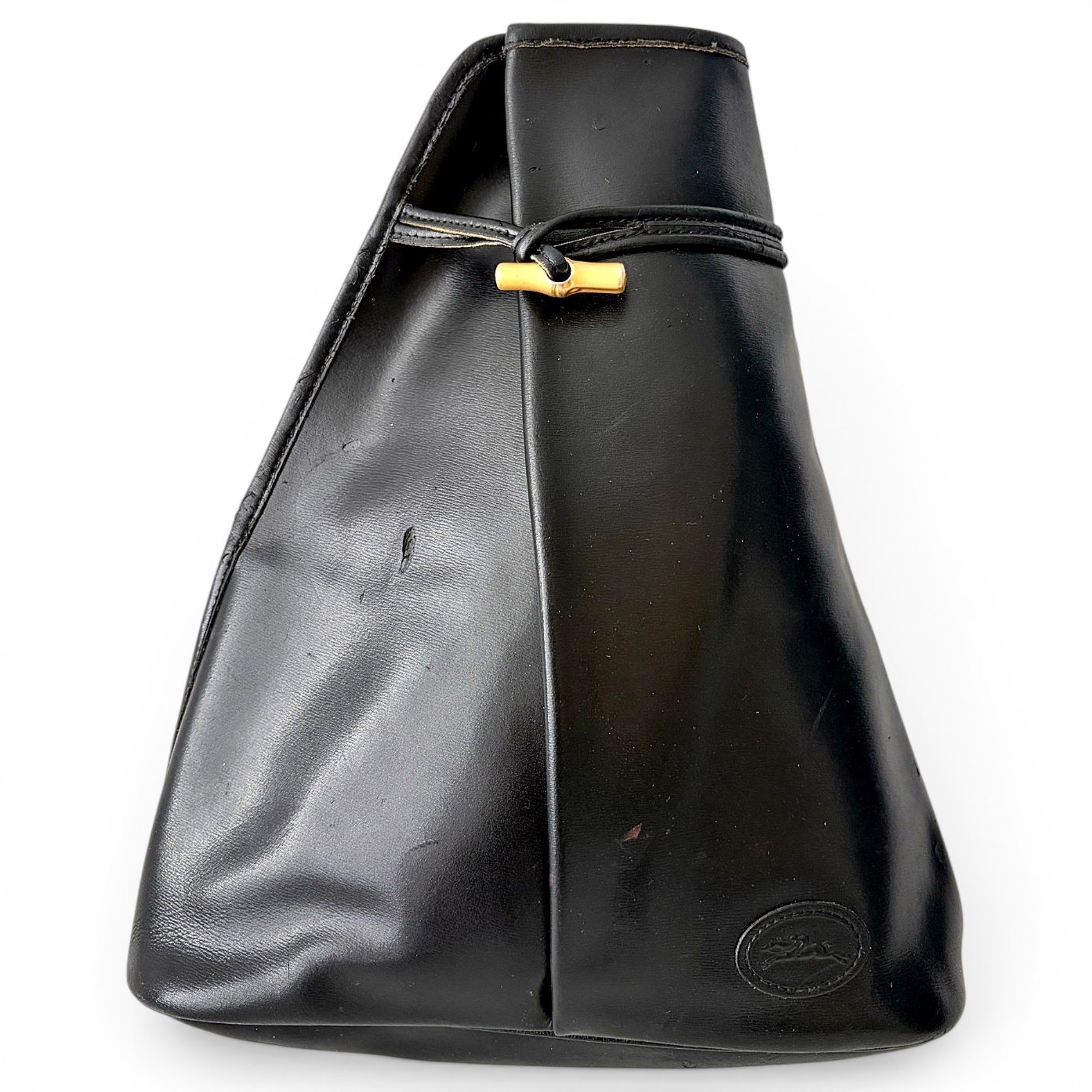 Leather backpack