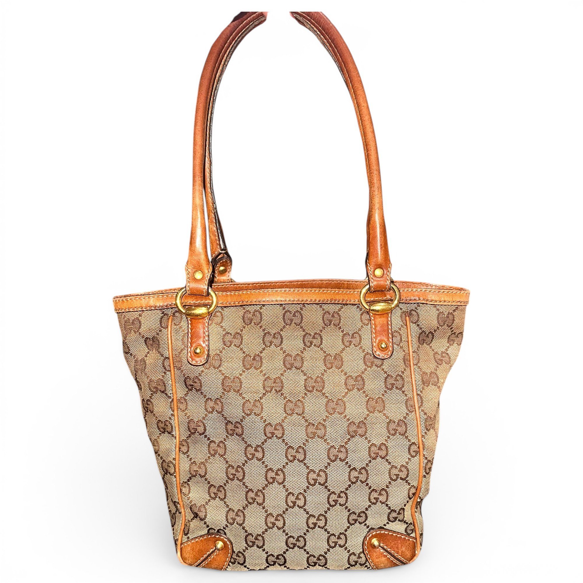 Leather tote