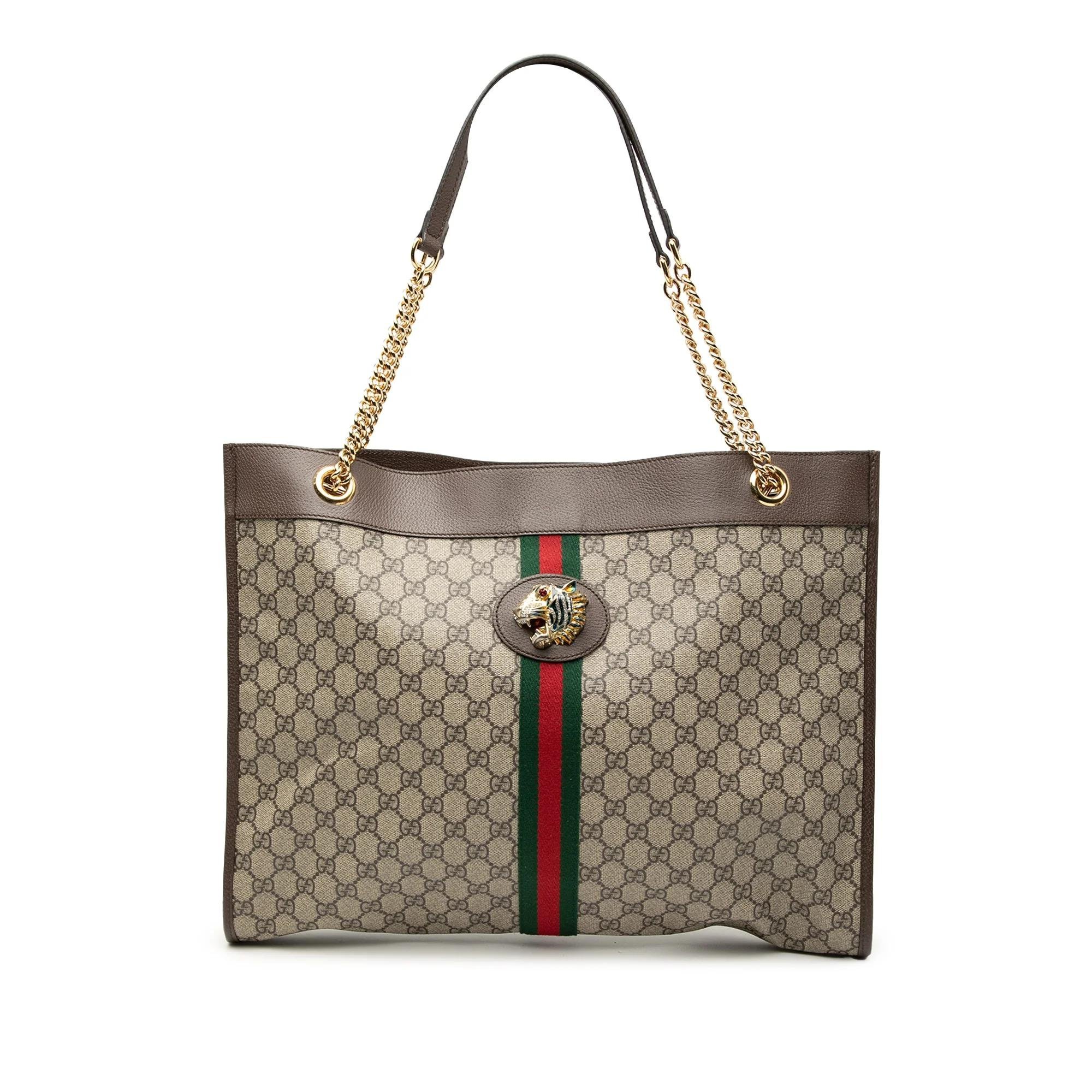 Rajah leather tote
