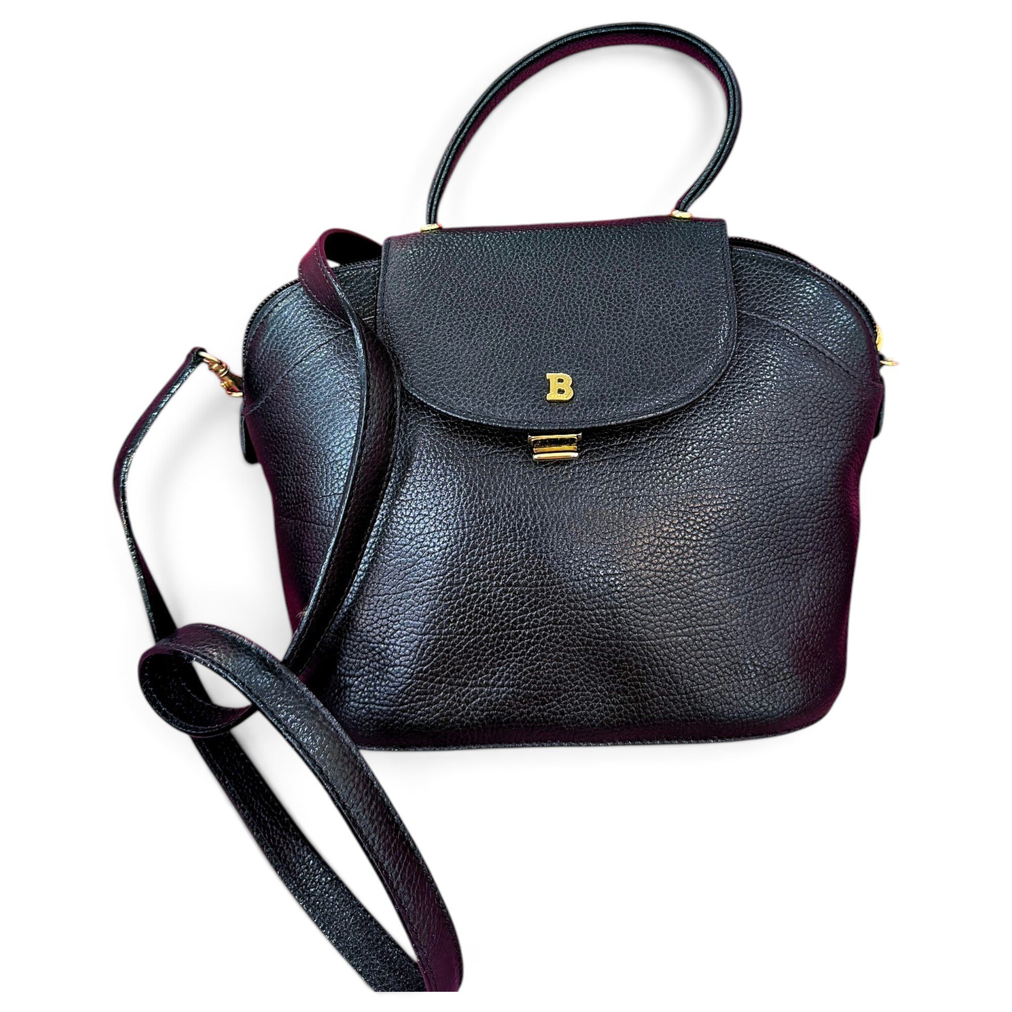 Leather crossbody bag