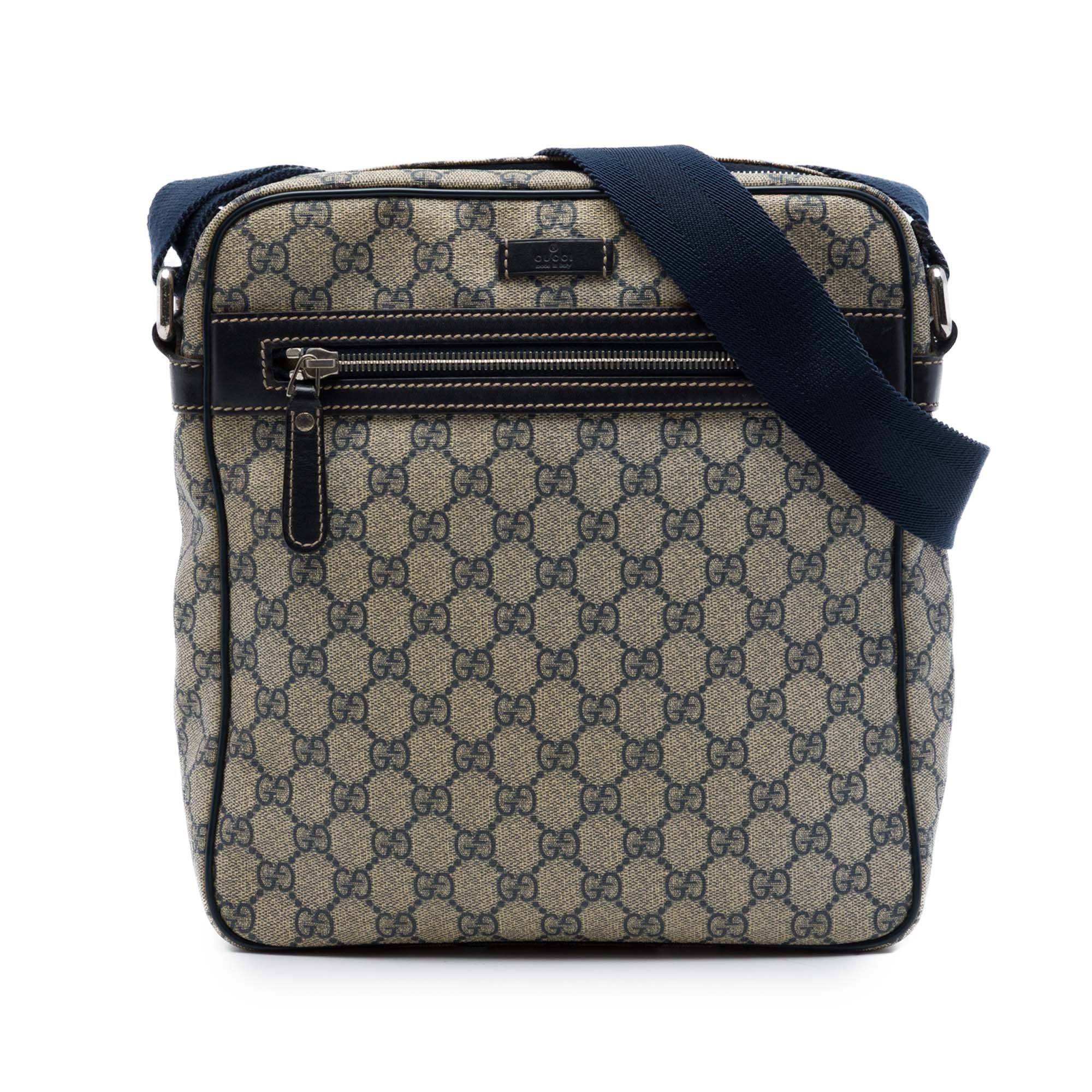 Gucci B leather crossbody bag