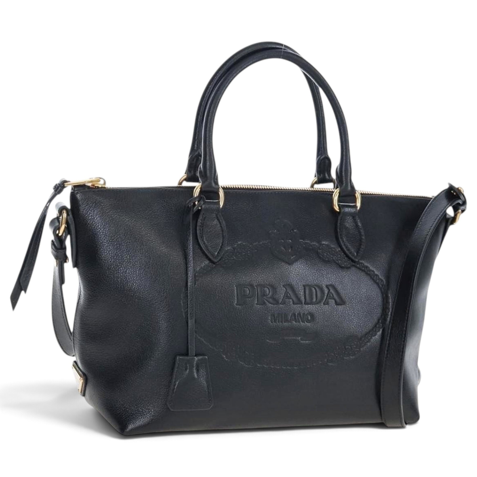 Leather handbag