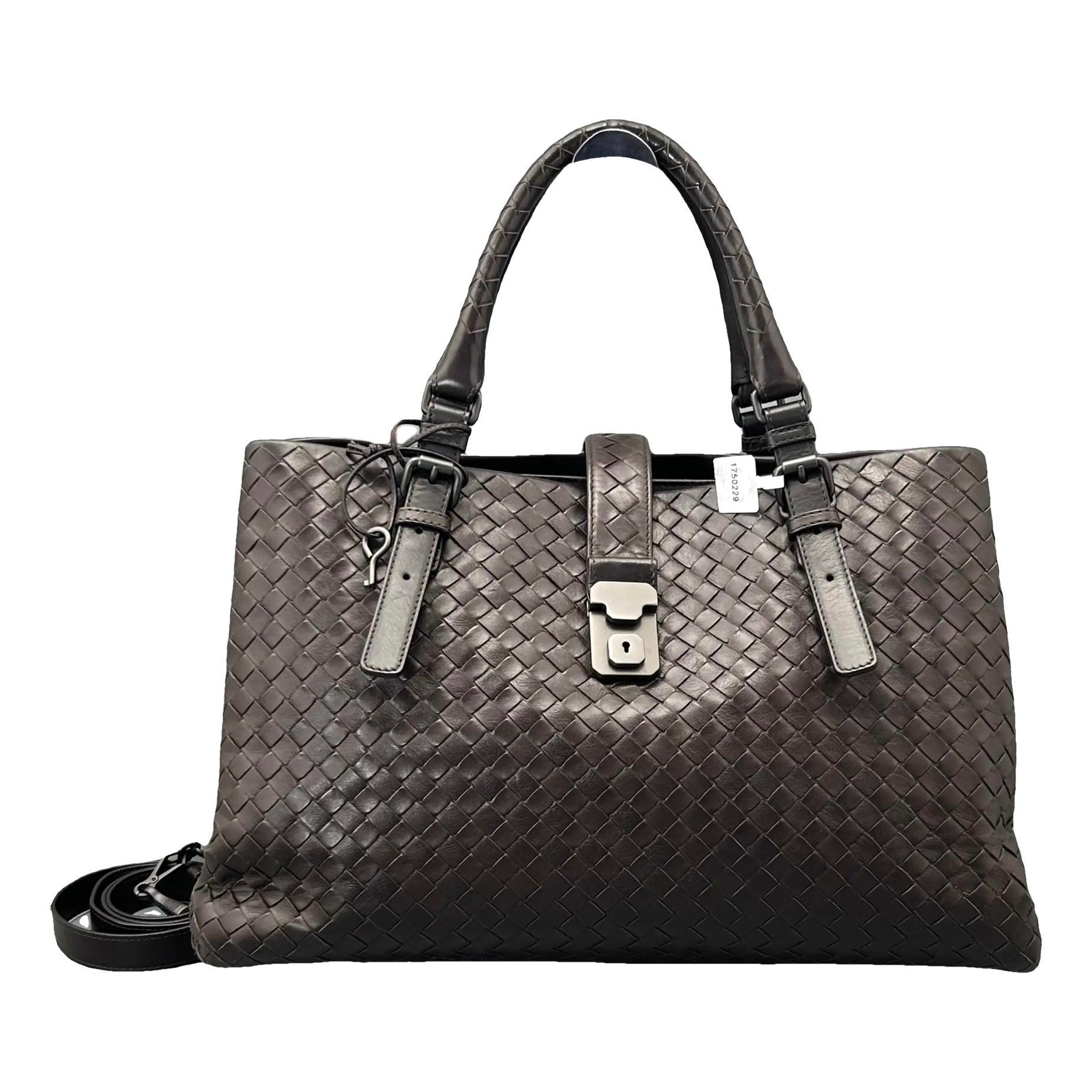 Roma leather handbag