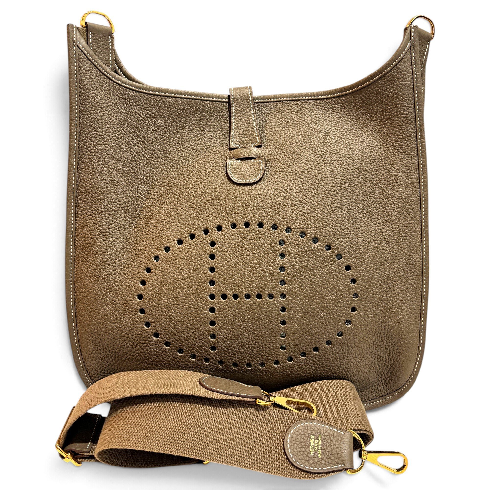 Evelyne leather crossbody bag