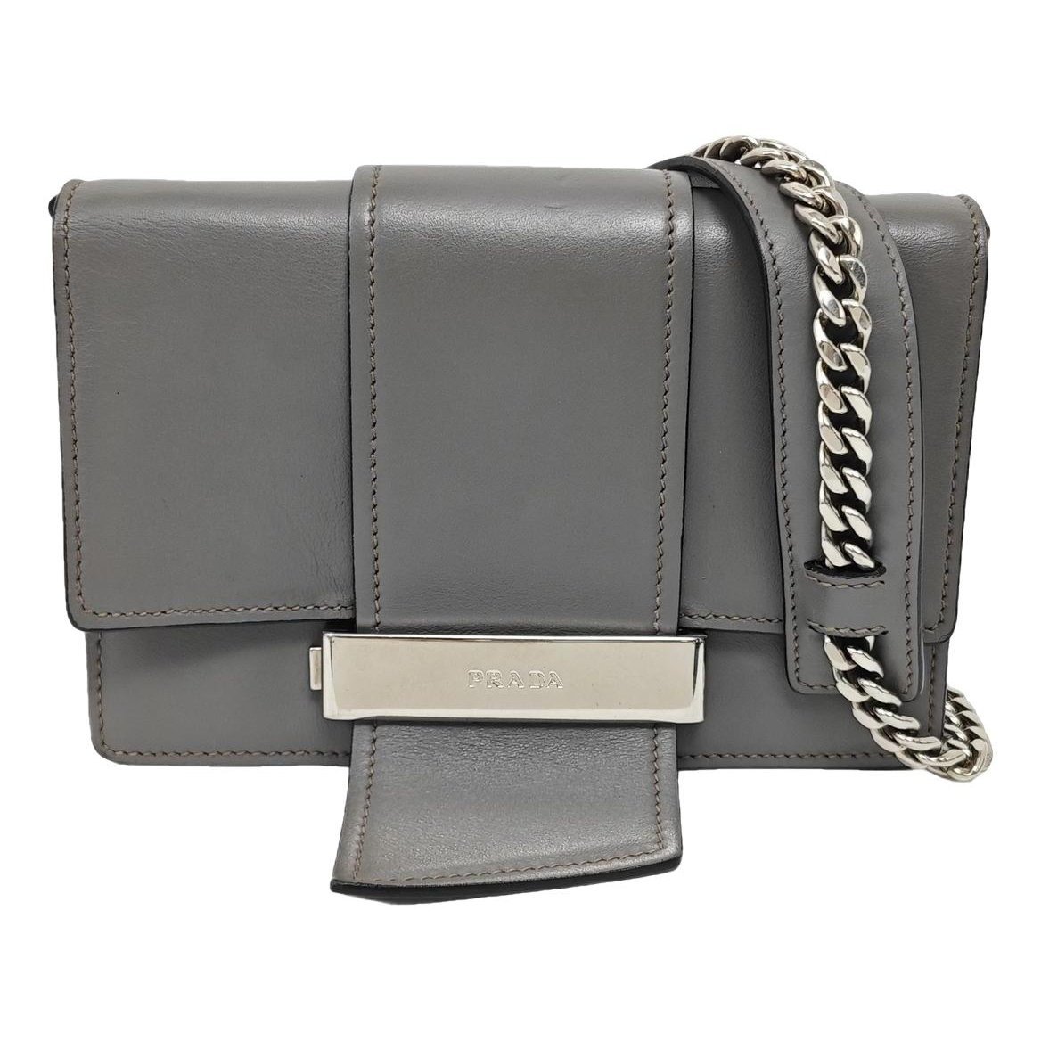 Cahier leather handbag
