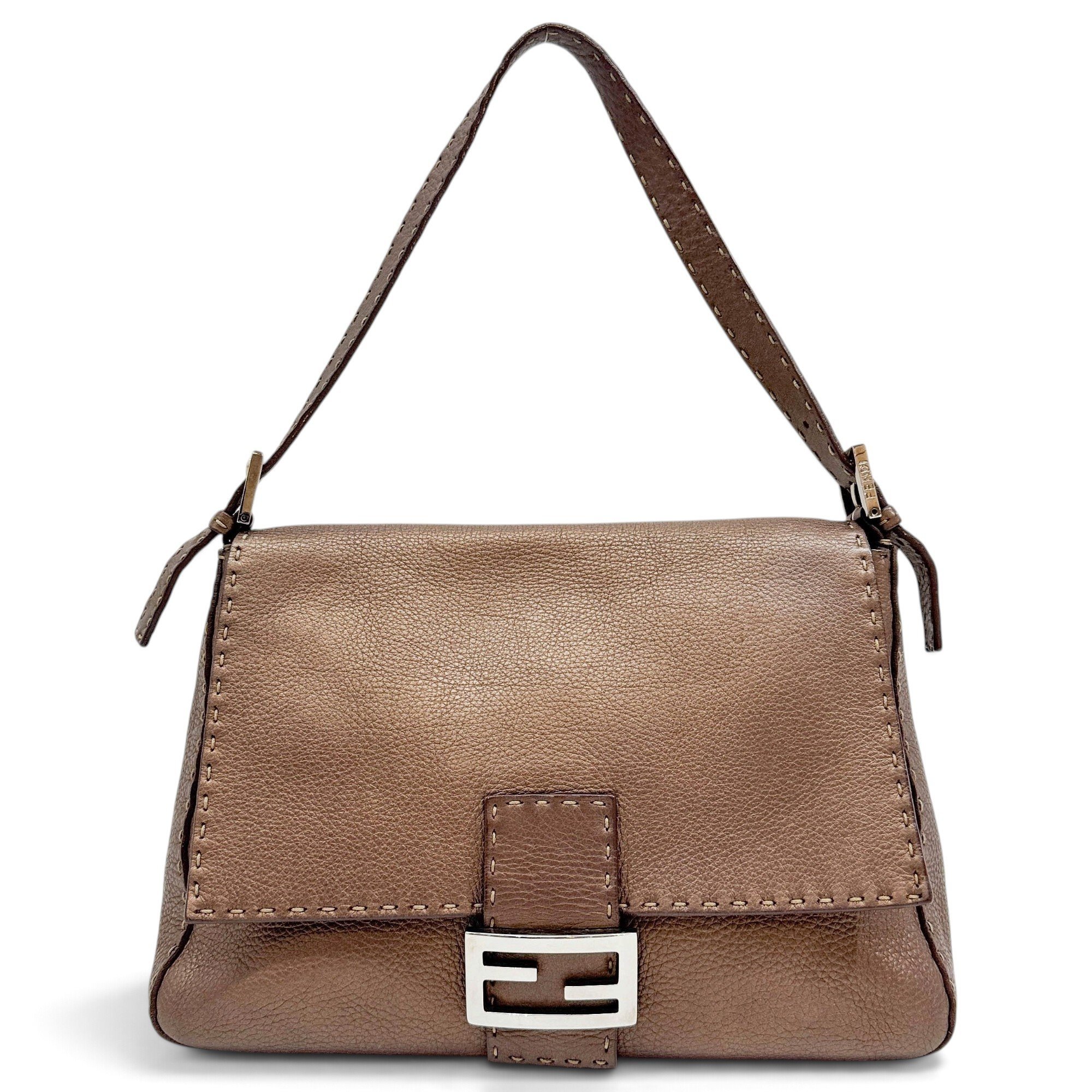 Mamma Baguette leather handbag