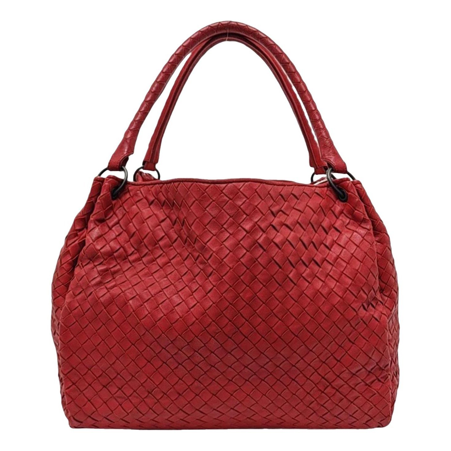 Parachute leather handbag