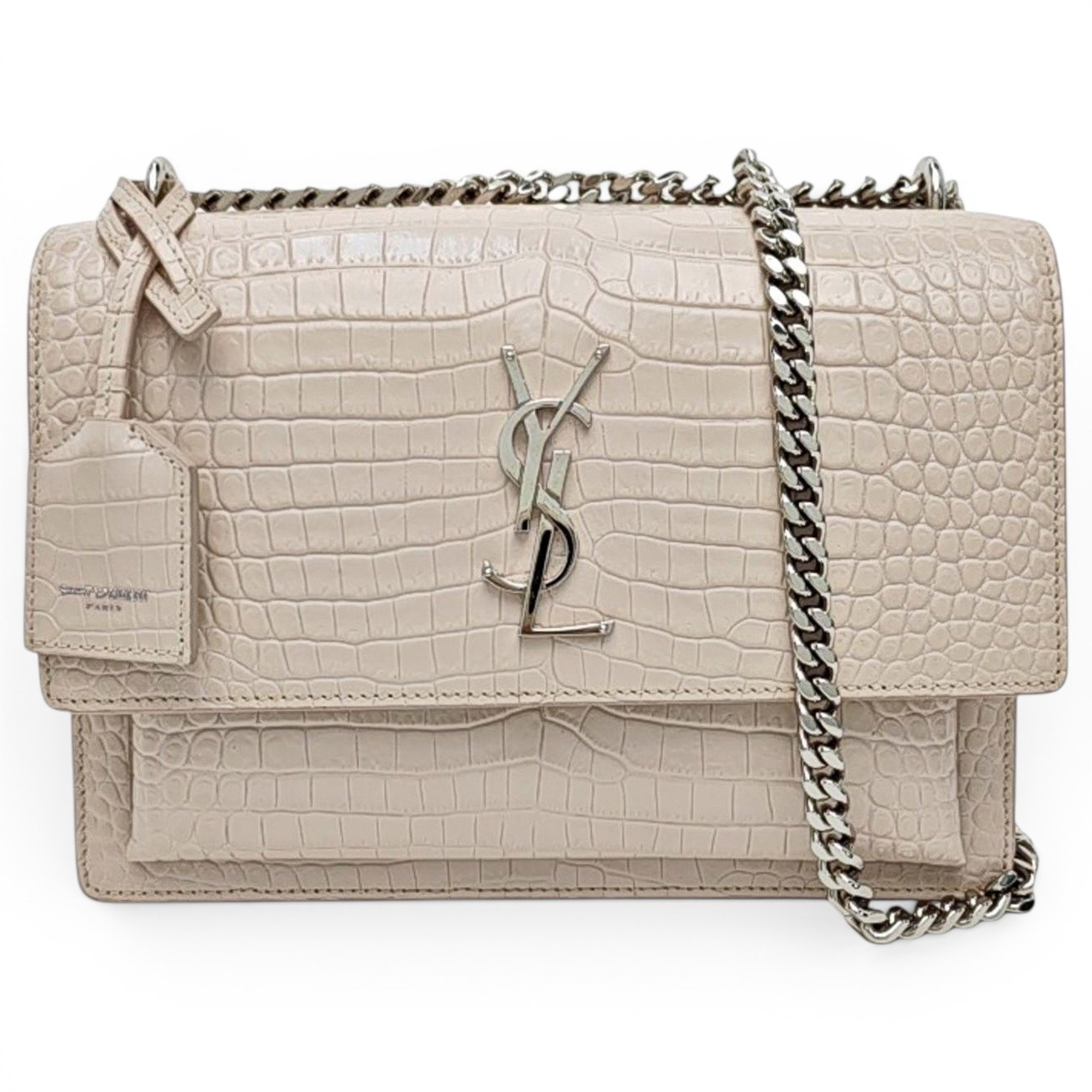 Sunset leather handbag