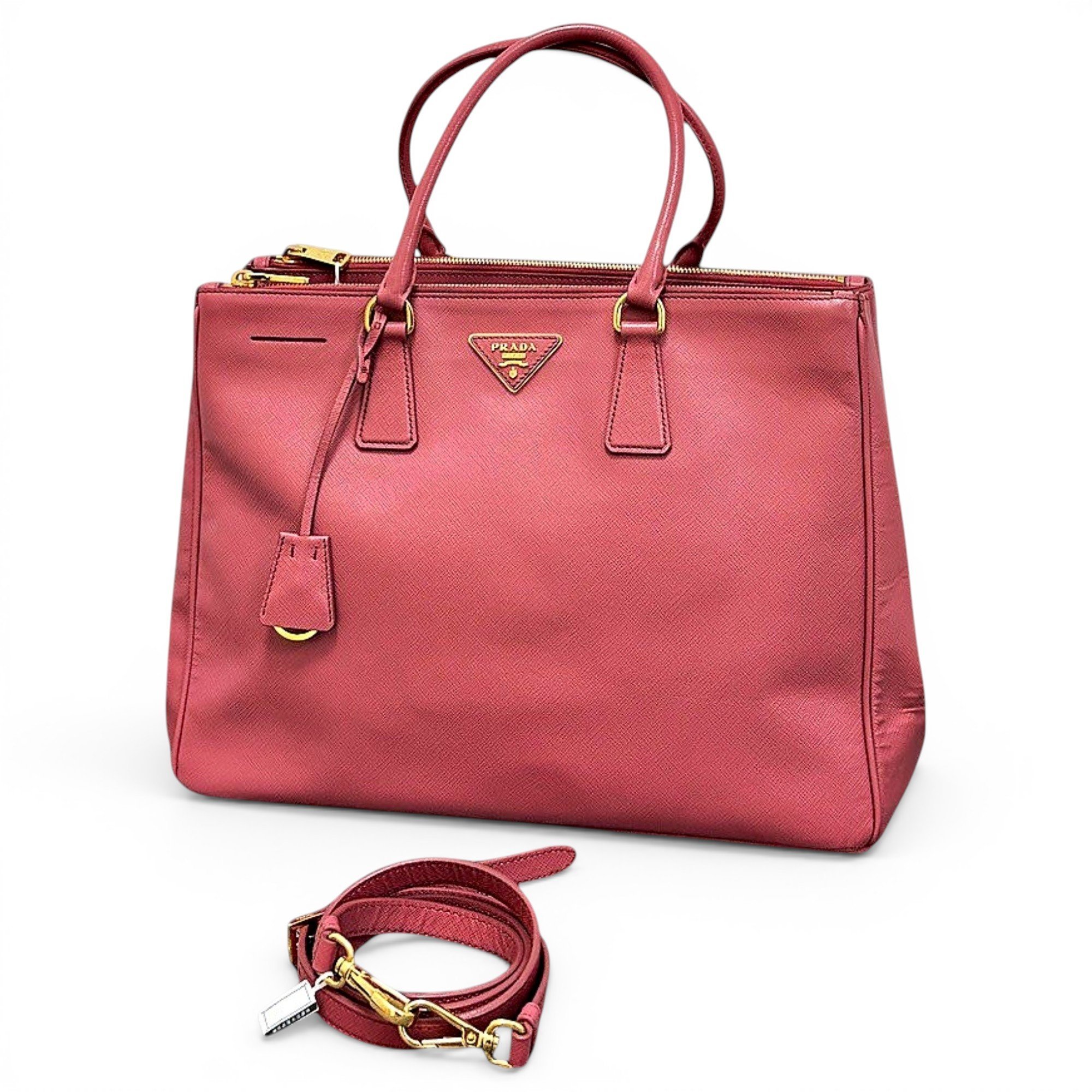 Galleria leather handbag