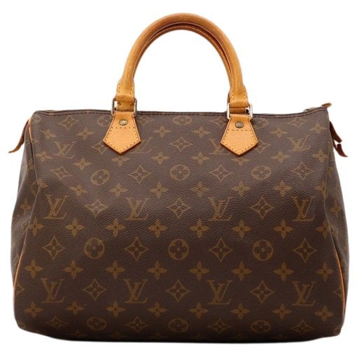 Speedy leather handbag