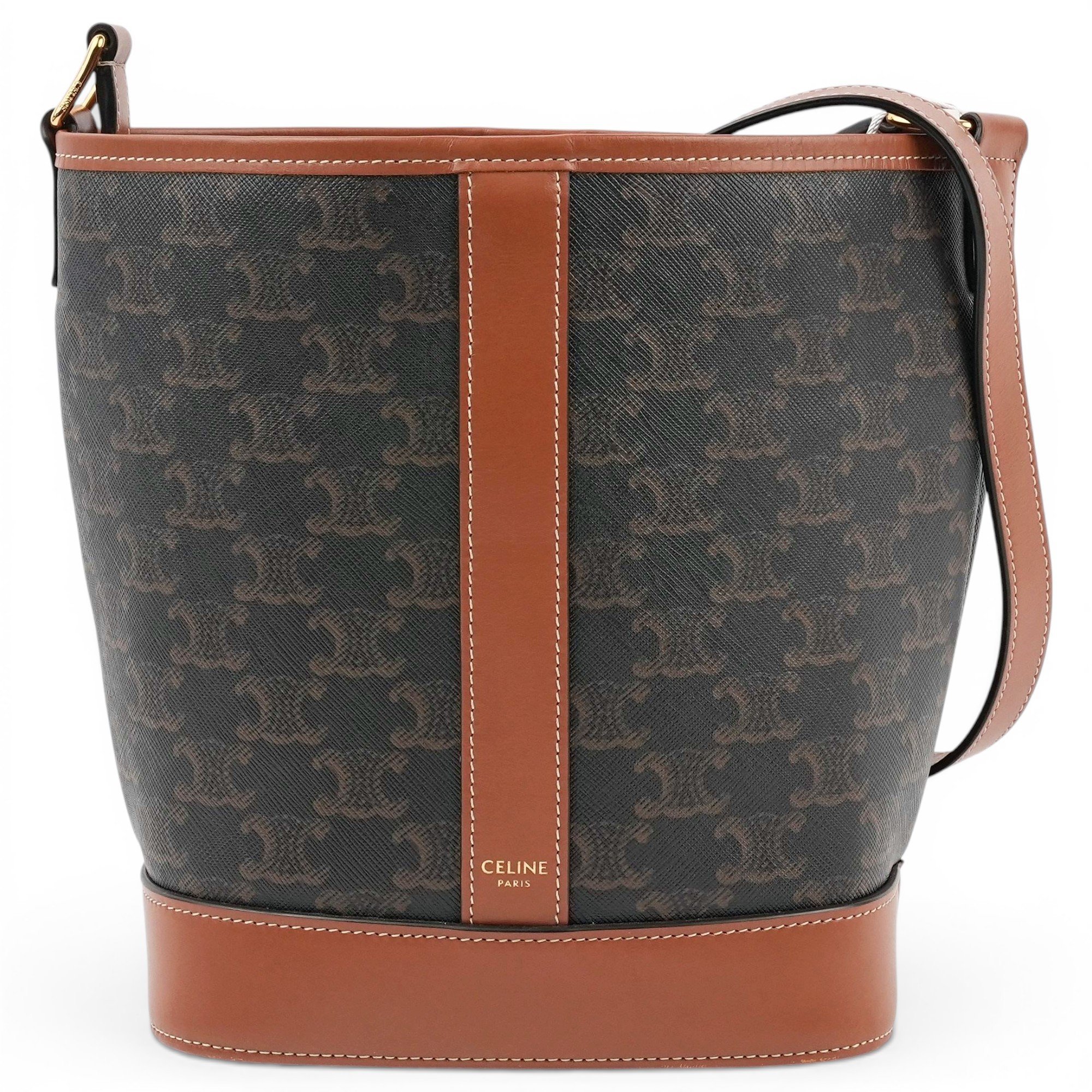 Patent leather handbag