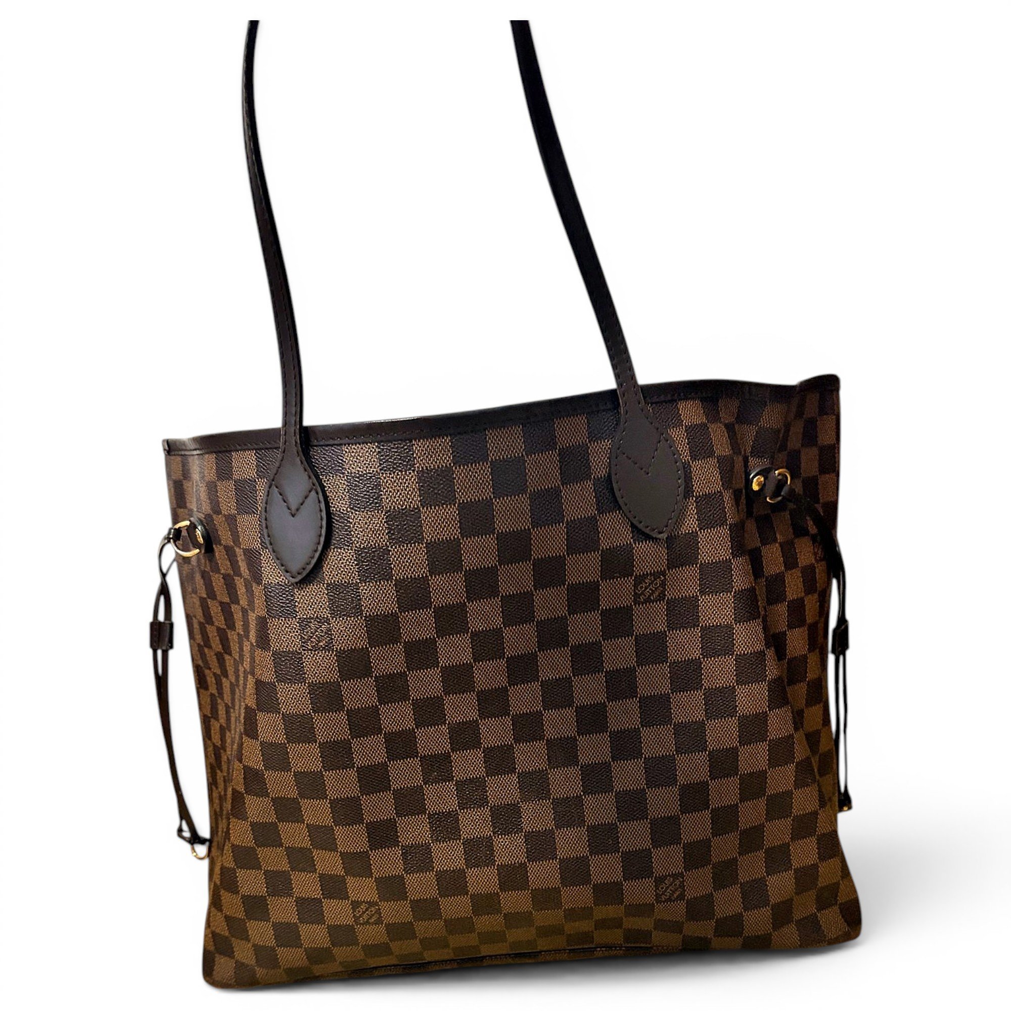 Neverfull leather tote