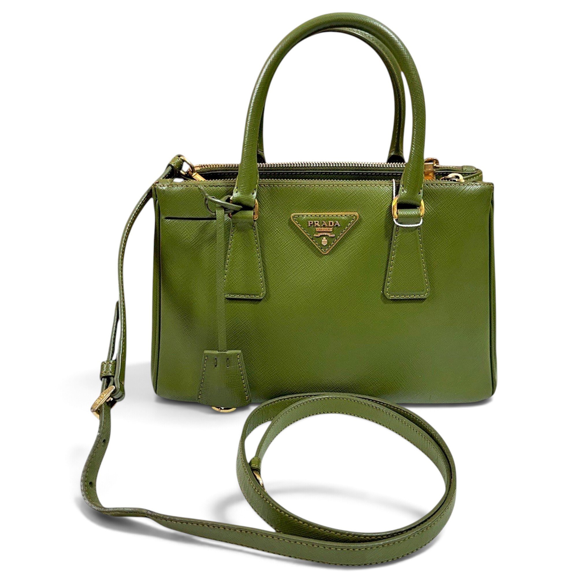 Galleria leather handbag
