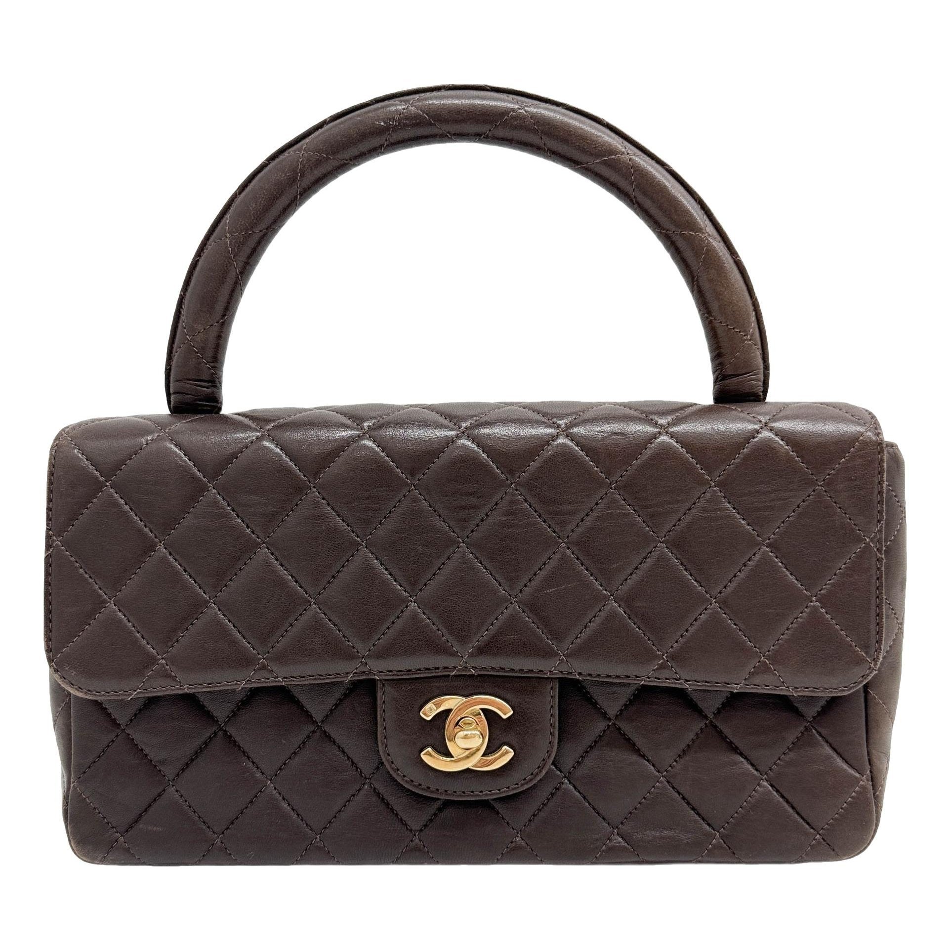 Timeless Classique Top Handle leather handbag