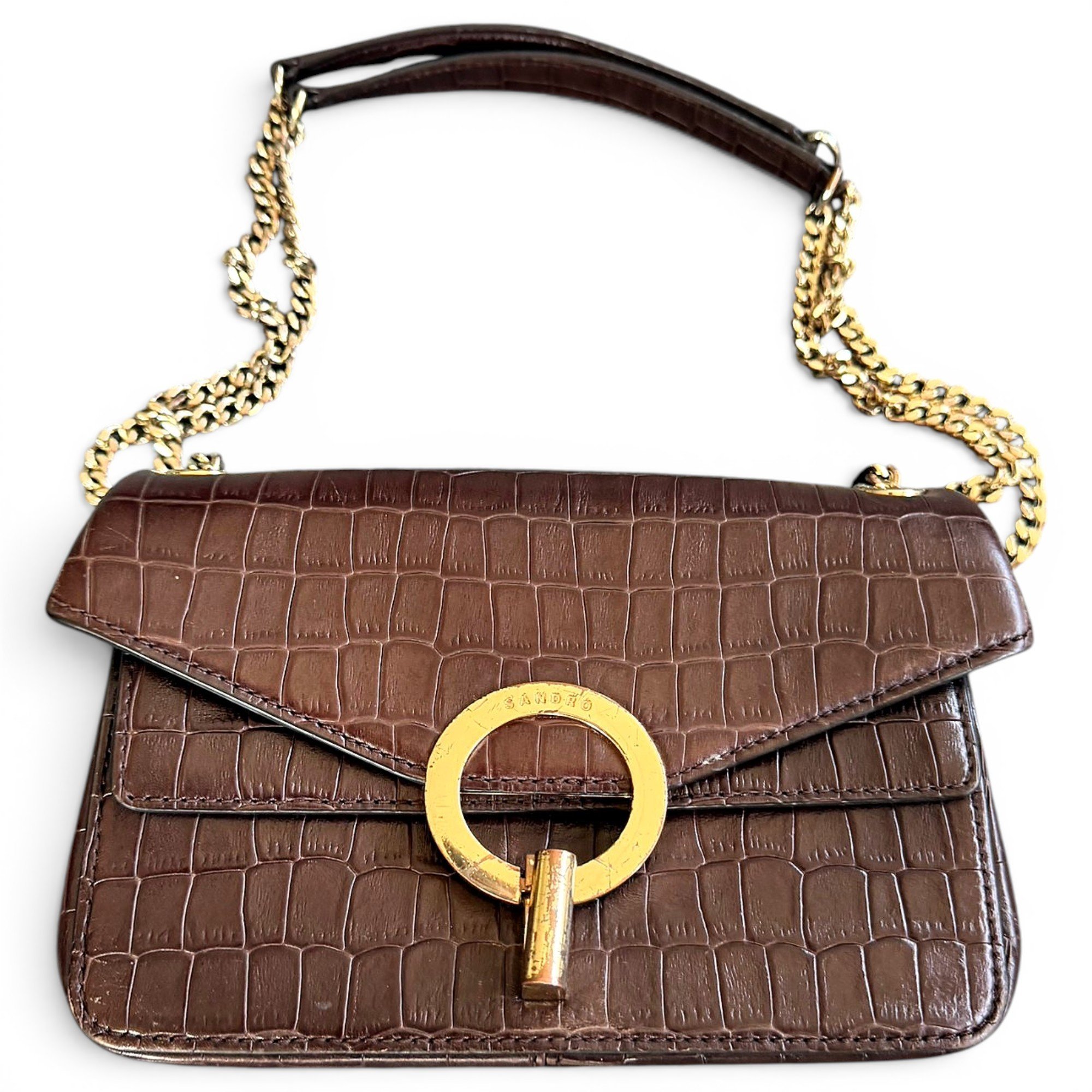 Yza leather crossbody bag