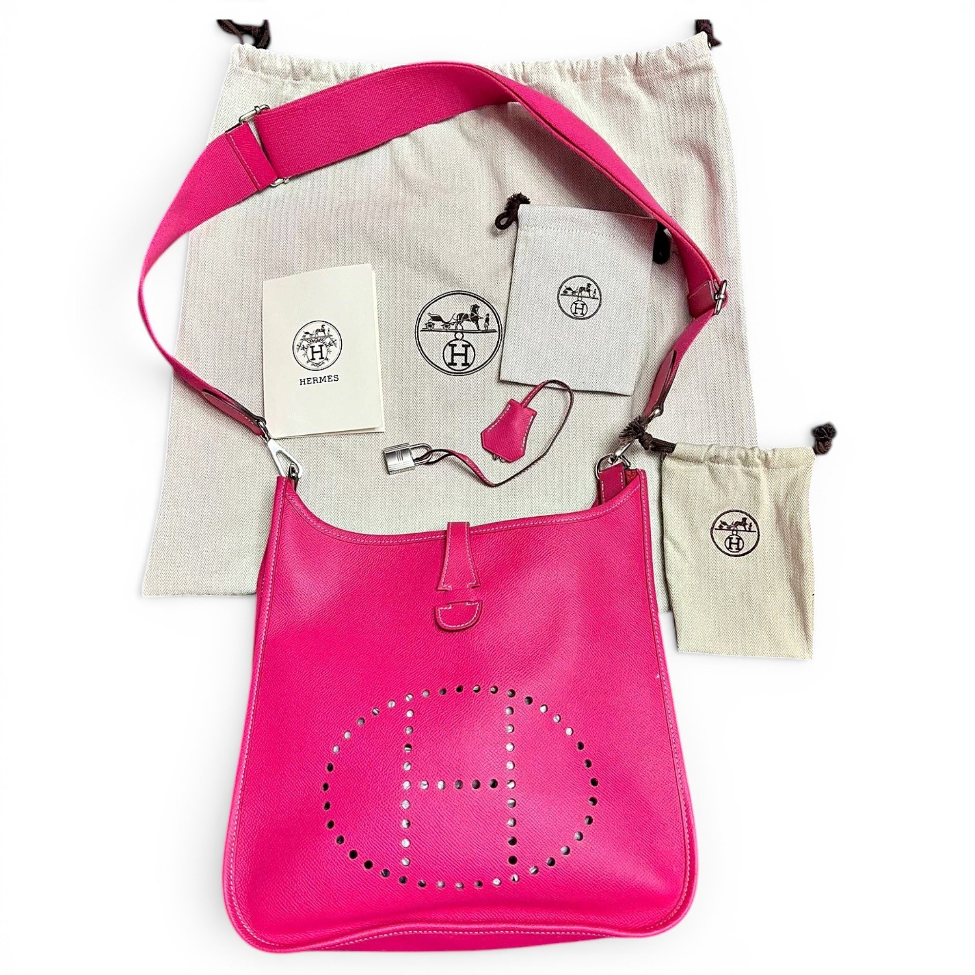 Evelyne leather crossbody bag