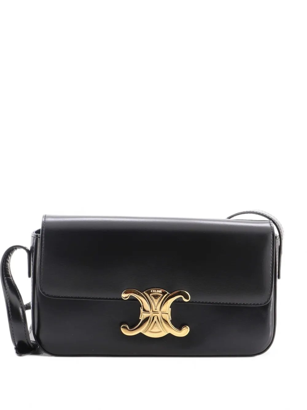 Triomphe East-West Smooth Calfskin shoulder bag