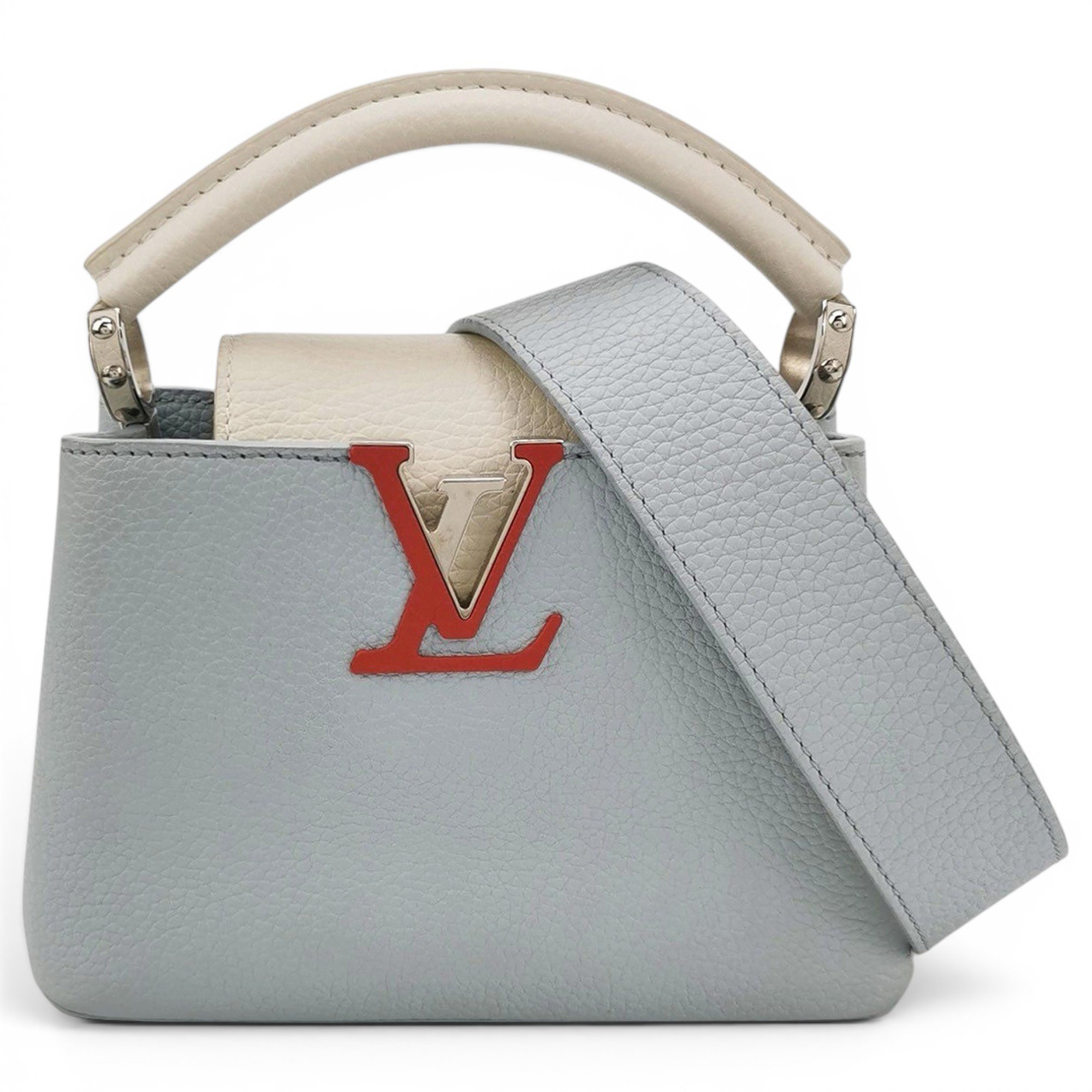 Capucines leather handbag