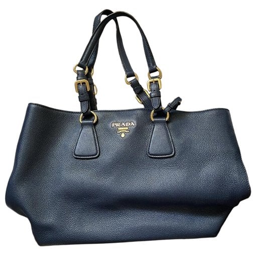 Leather tote