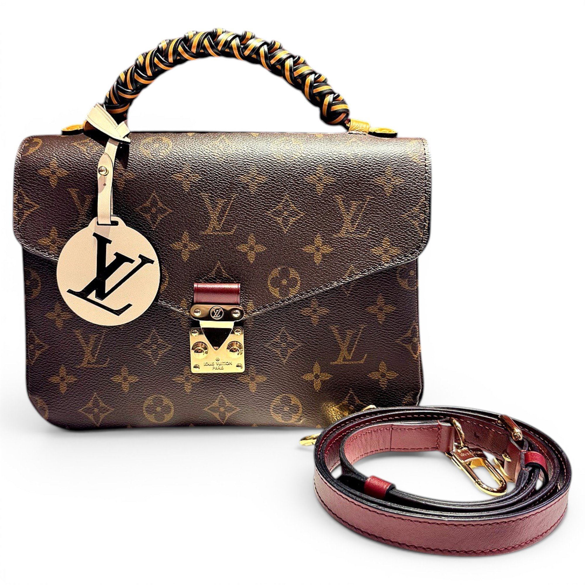 Metis leather handbag