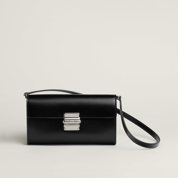 Noir Charniere to Go Pouch