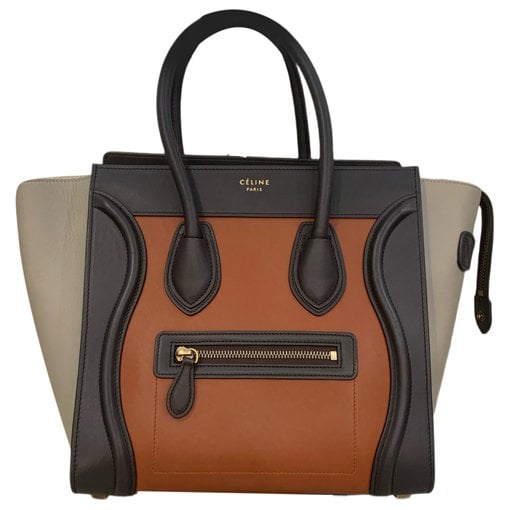 Luggage leather handbag