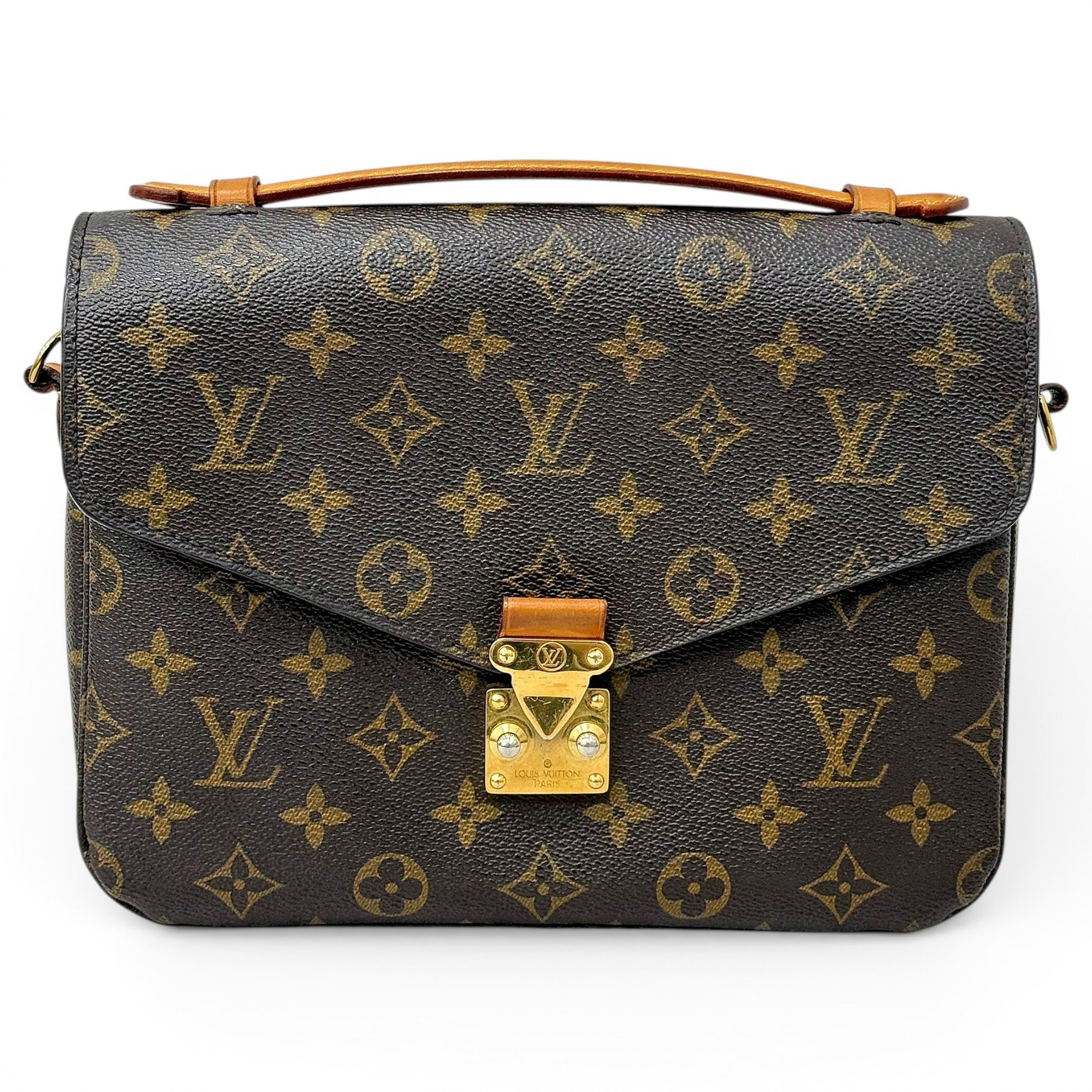 Metis leather handbag
