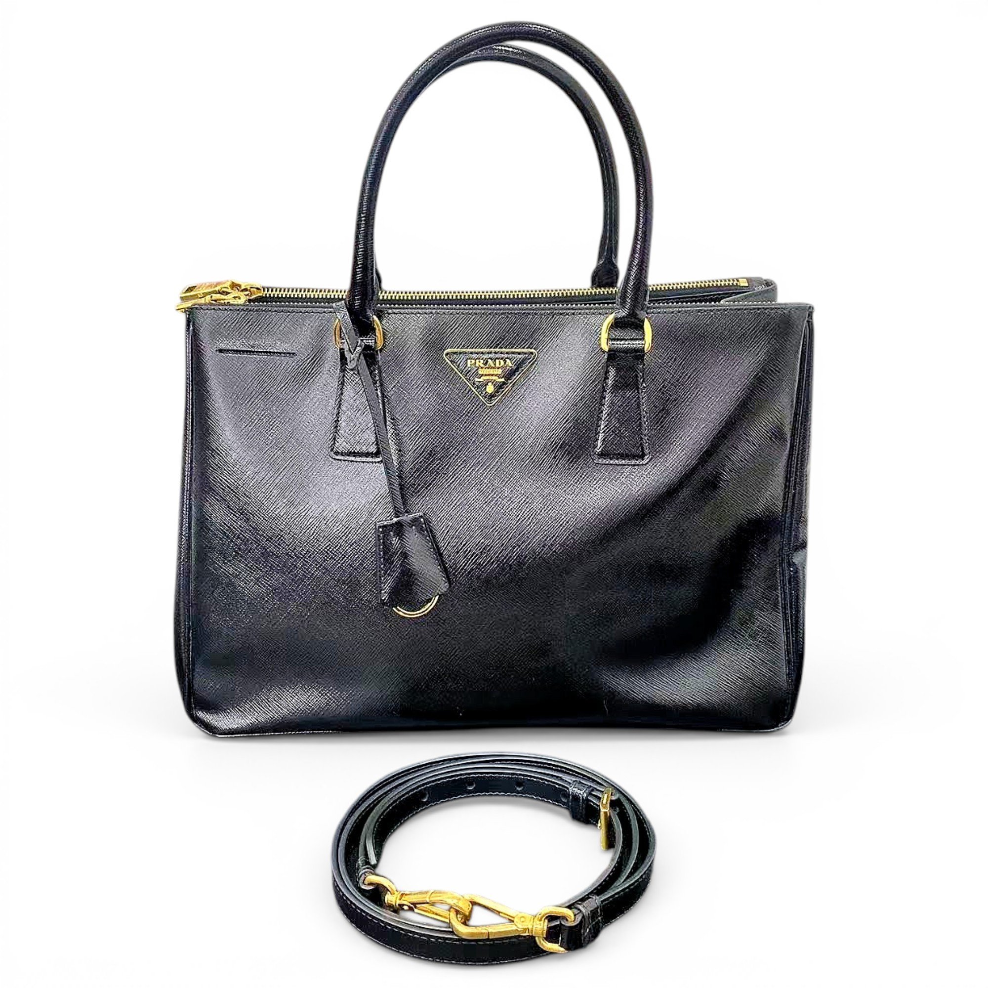Galleria leather handbag