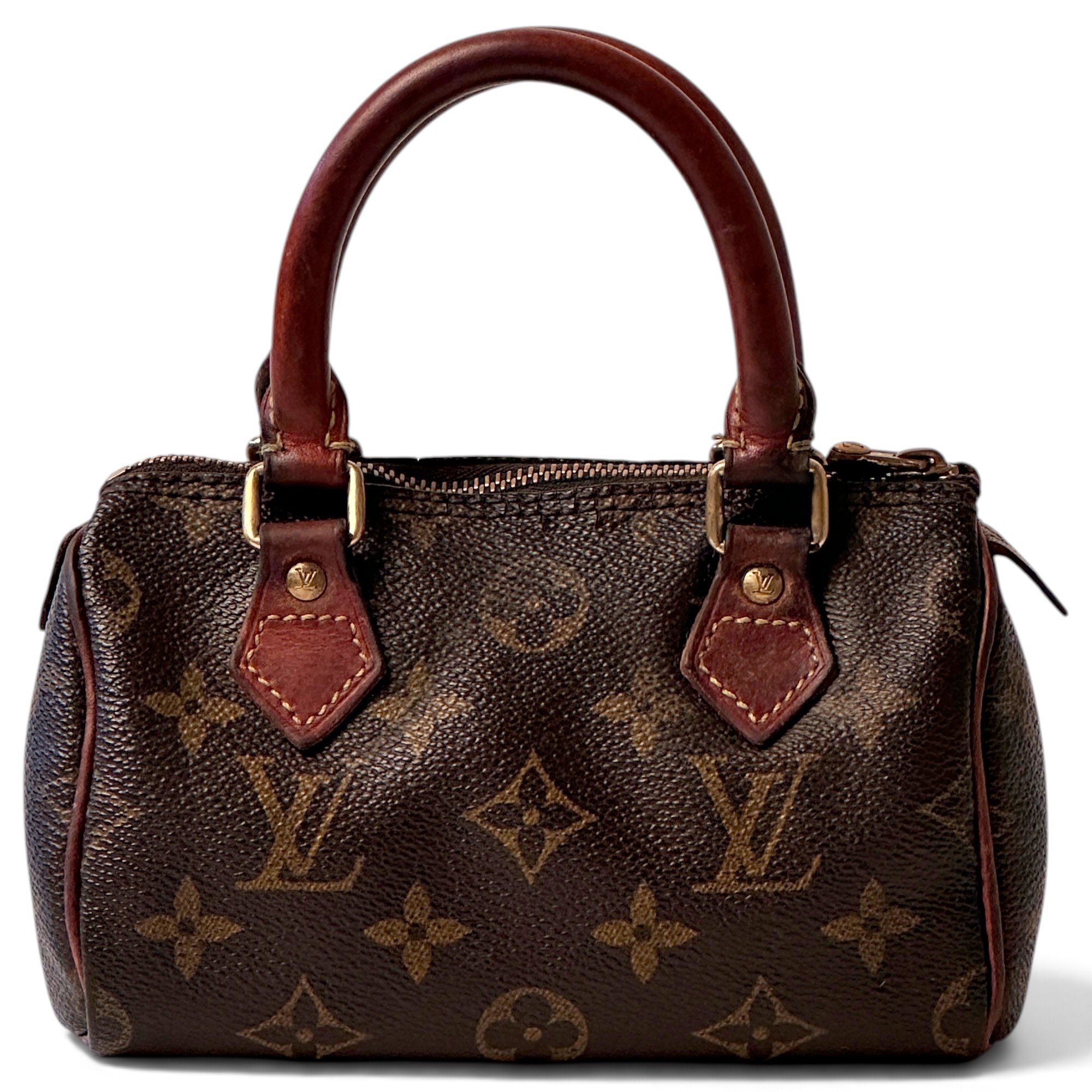 Nano Speedy / Mini HL leather handbag