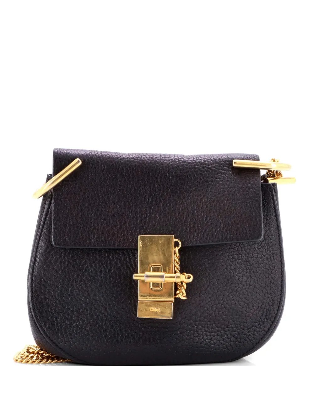 Drew Leather Mini crossbody bag