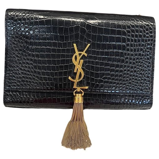 Pompom Kate leather crossbody bag