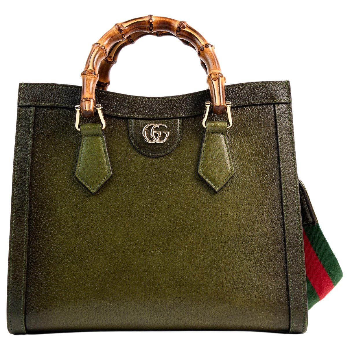 Diana Bamboo leather tote
