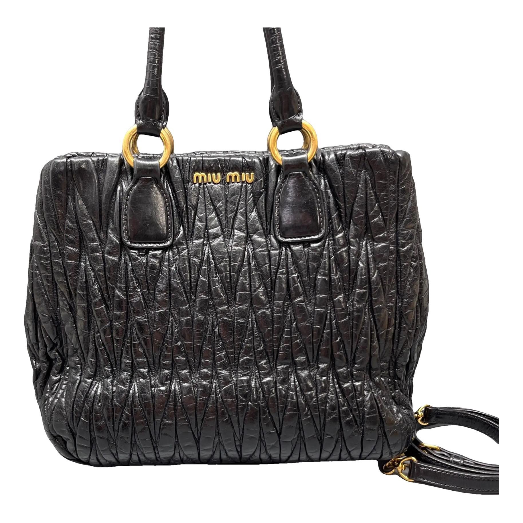 Vitello leather crossbody bag