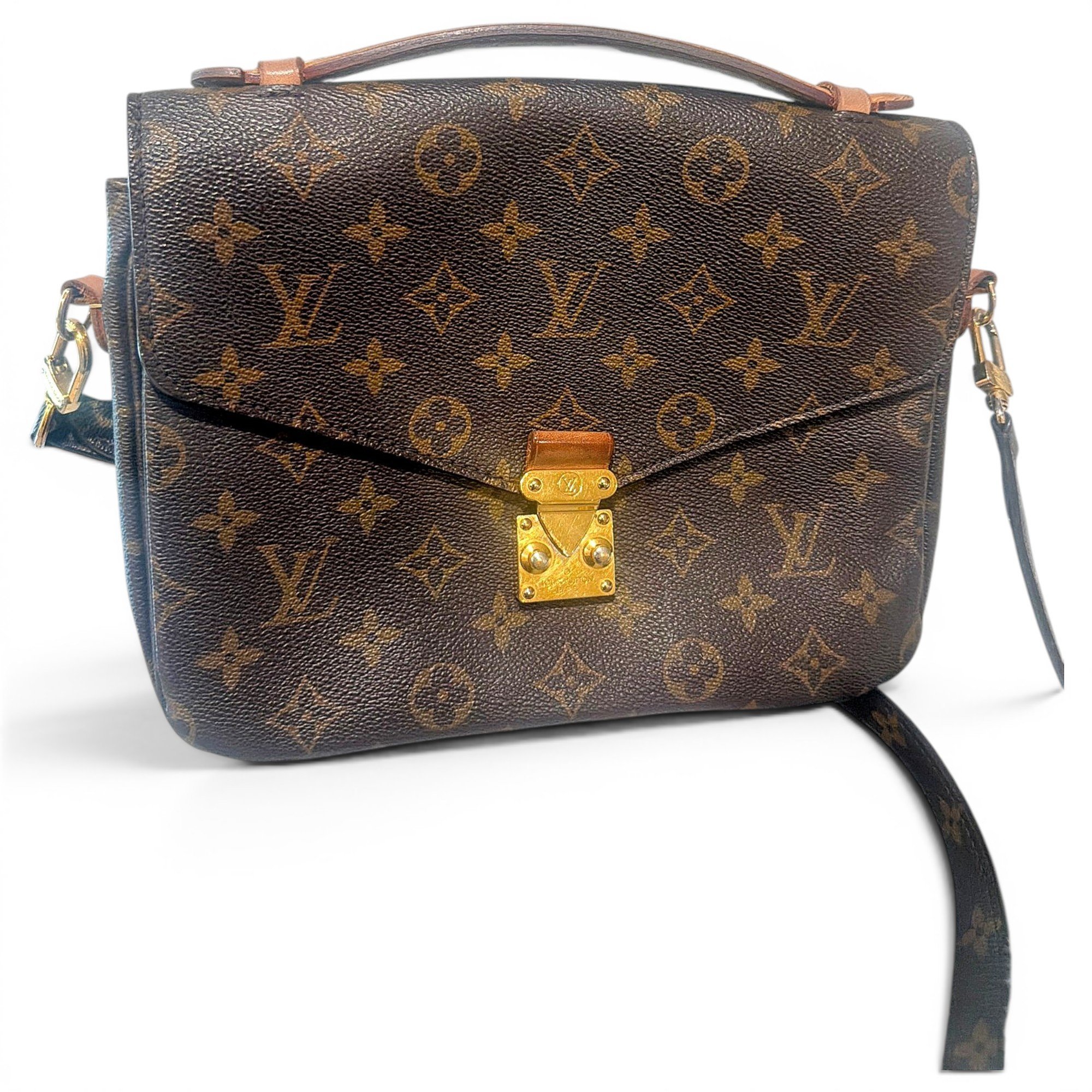 Metis leather handbag