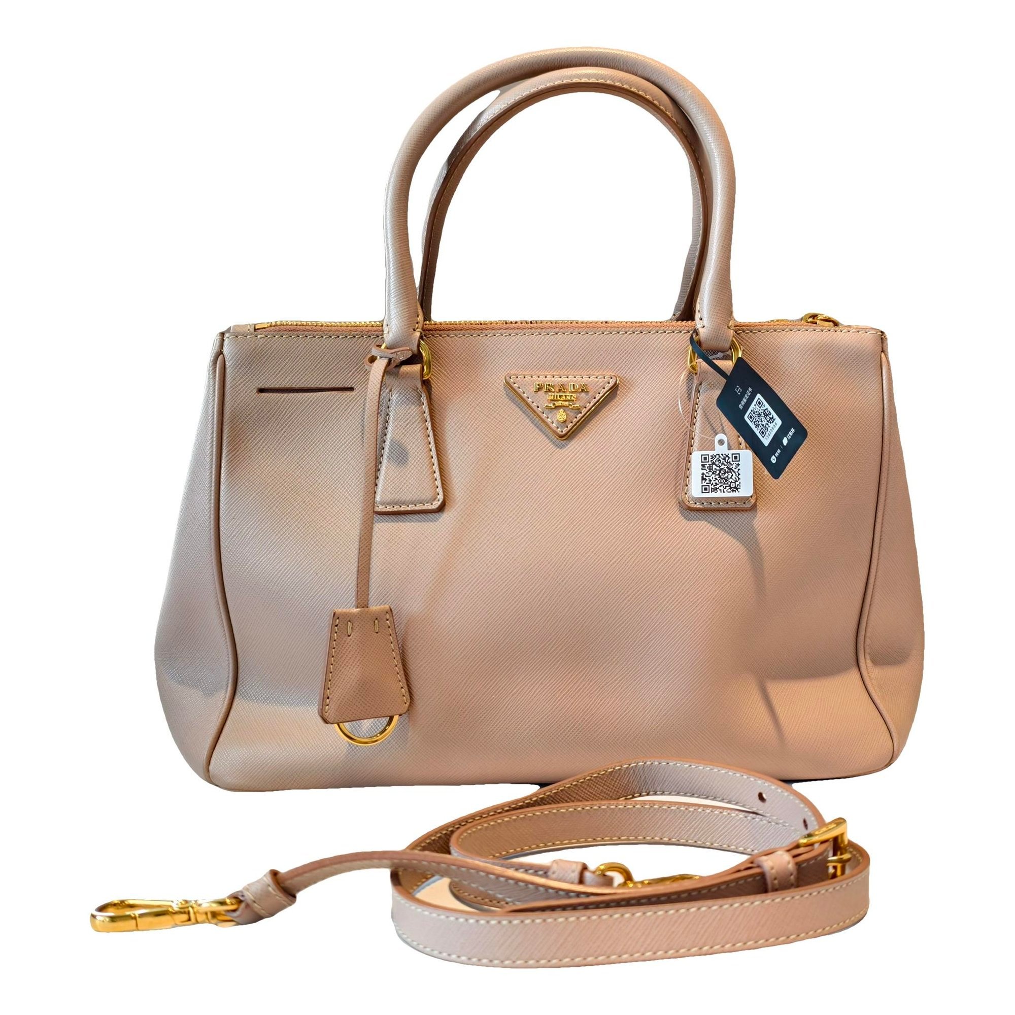 Galleria leather handbag