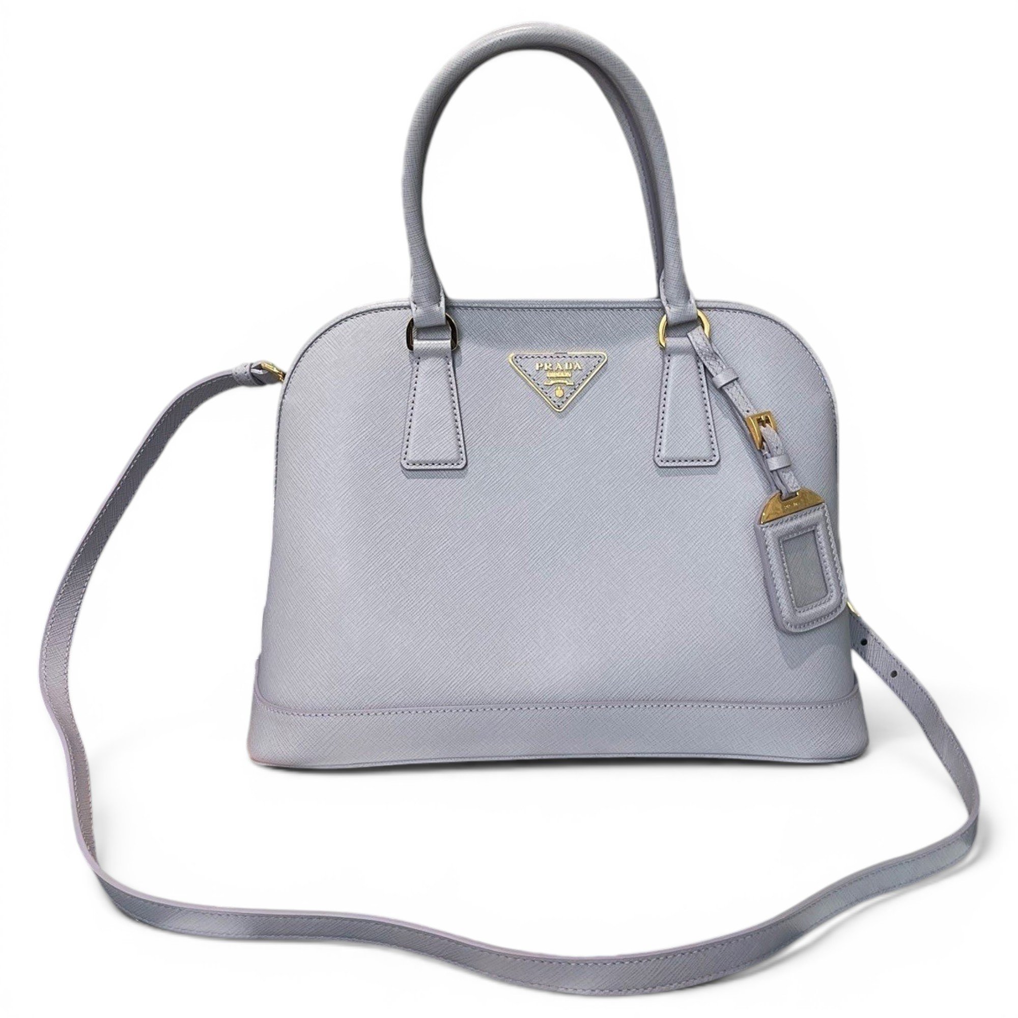Promenade leather handbag