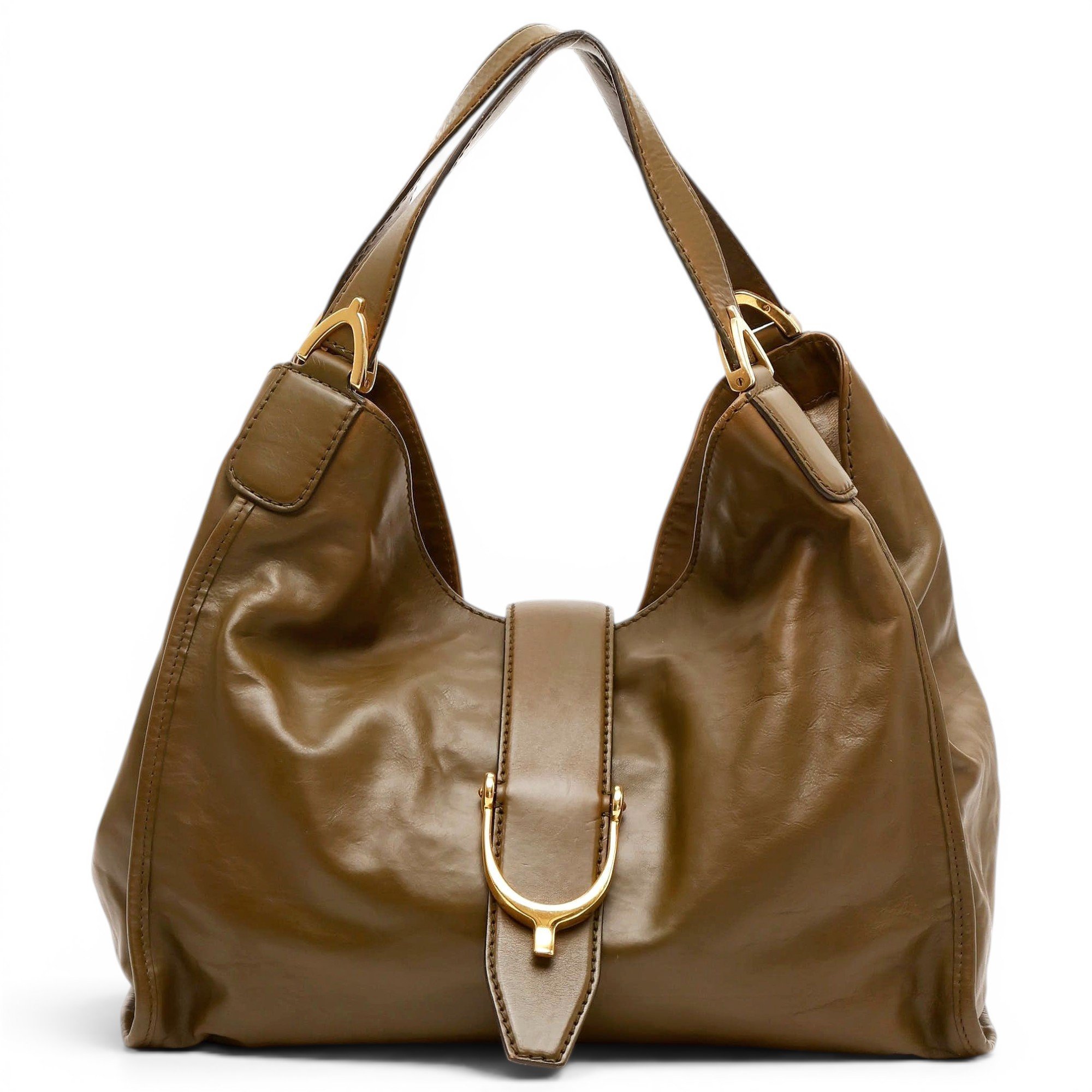 Stirrup leather handbag