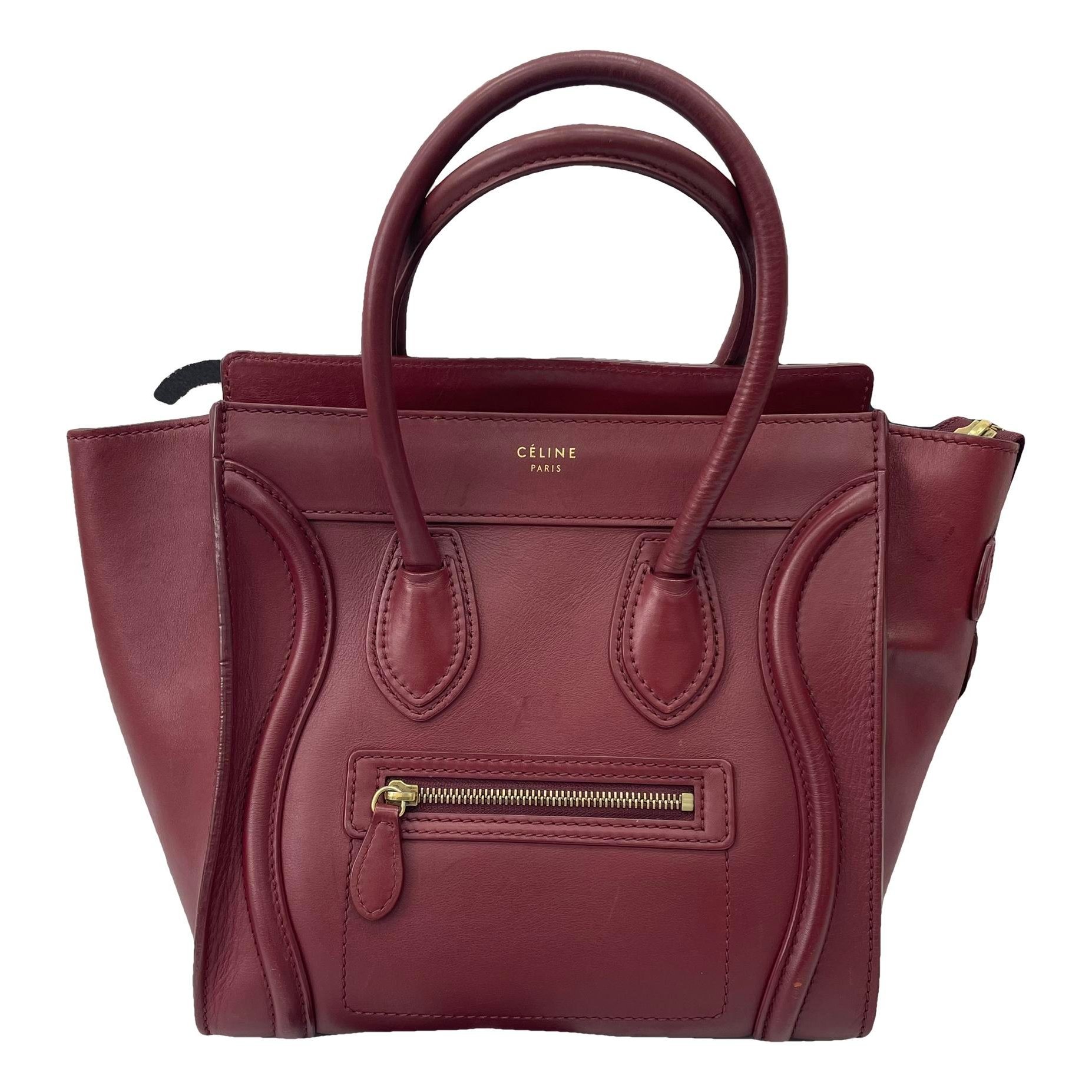 Luggage leather handbag