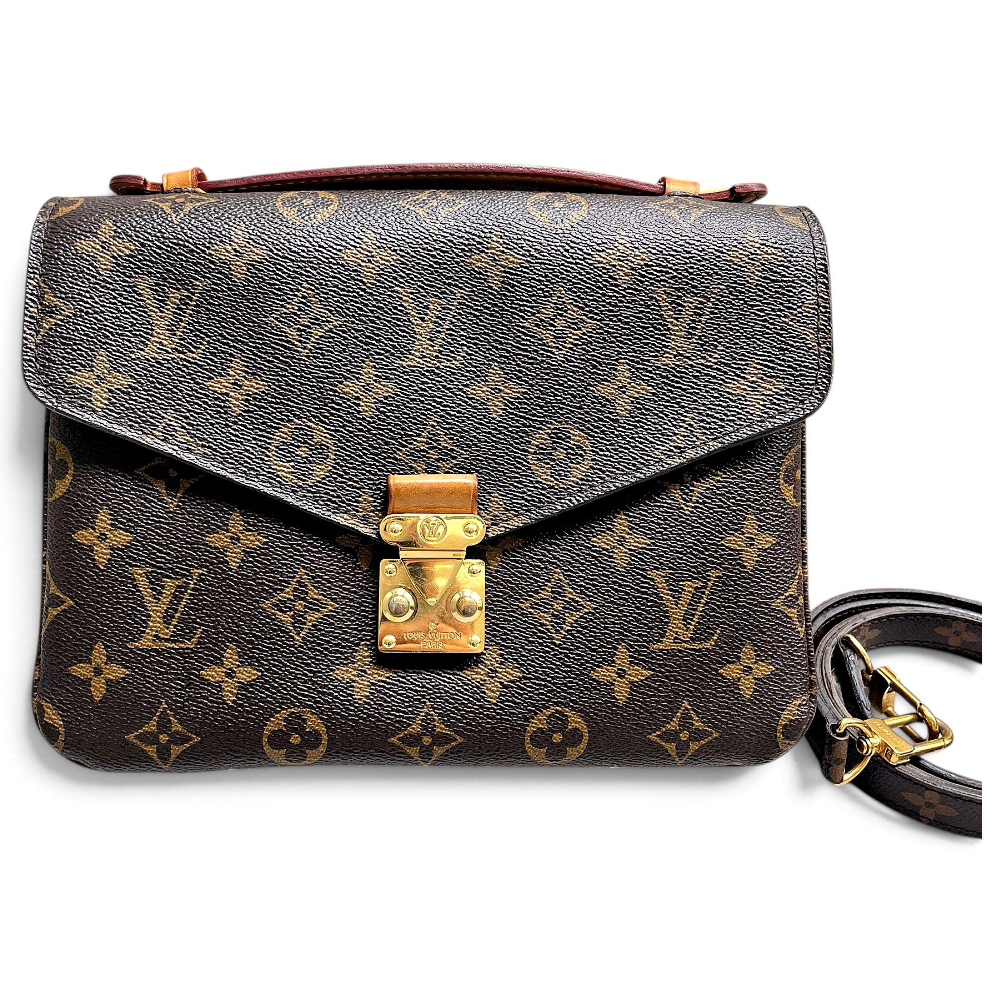 Metis leather handbag