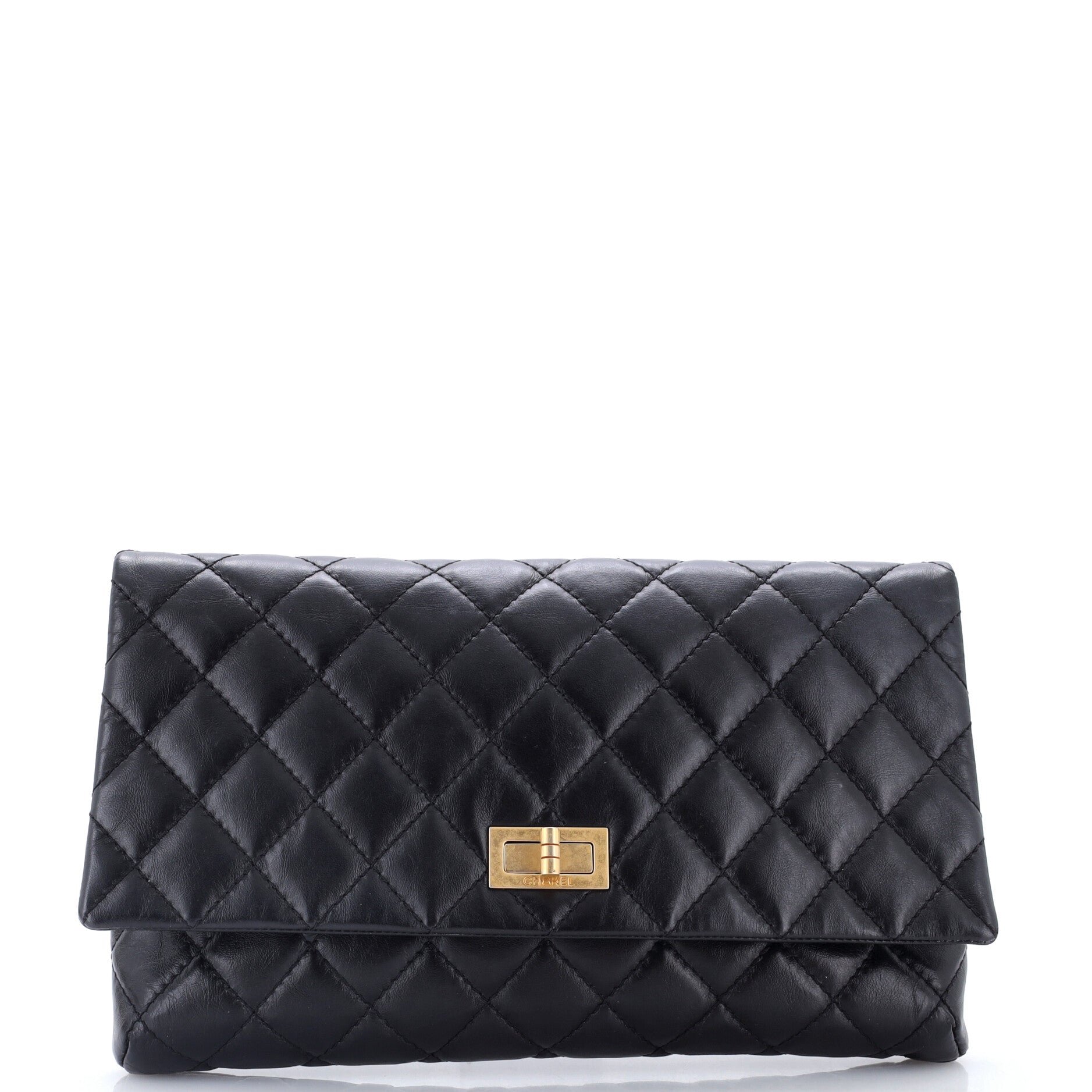 Reissue 2.55 Flap Clutch Quilted Aged Calfskin