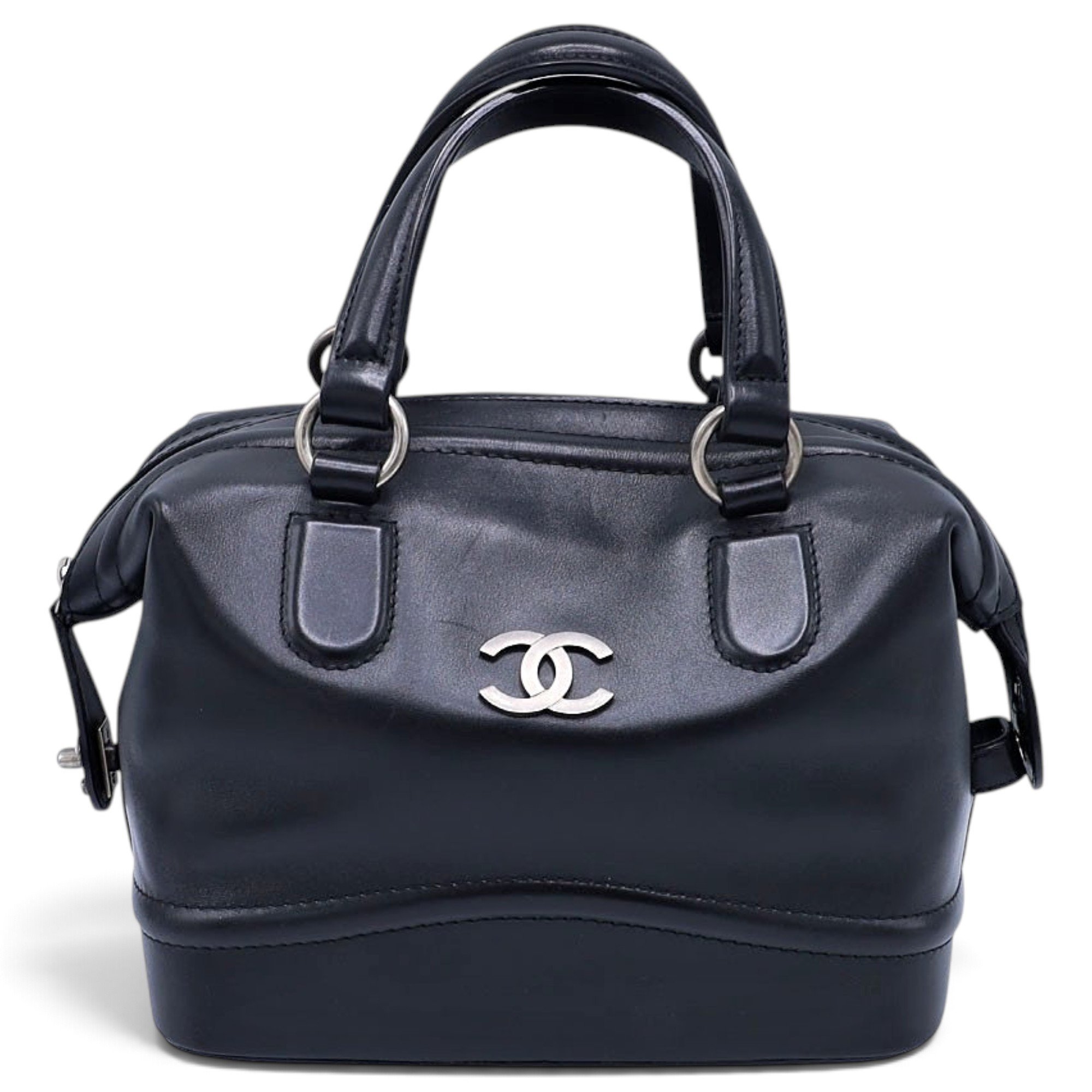 Bowling Bag leather handbag