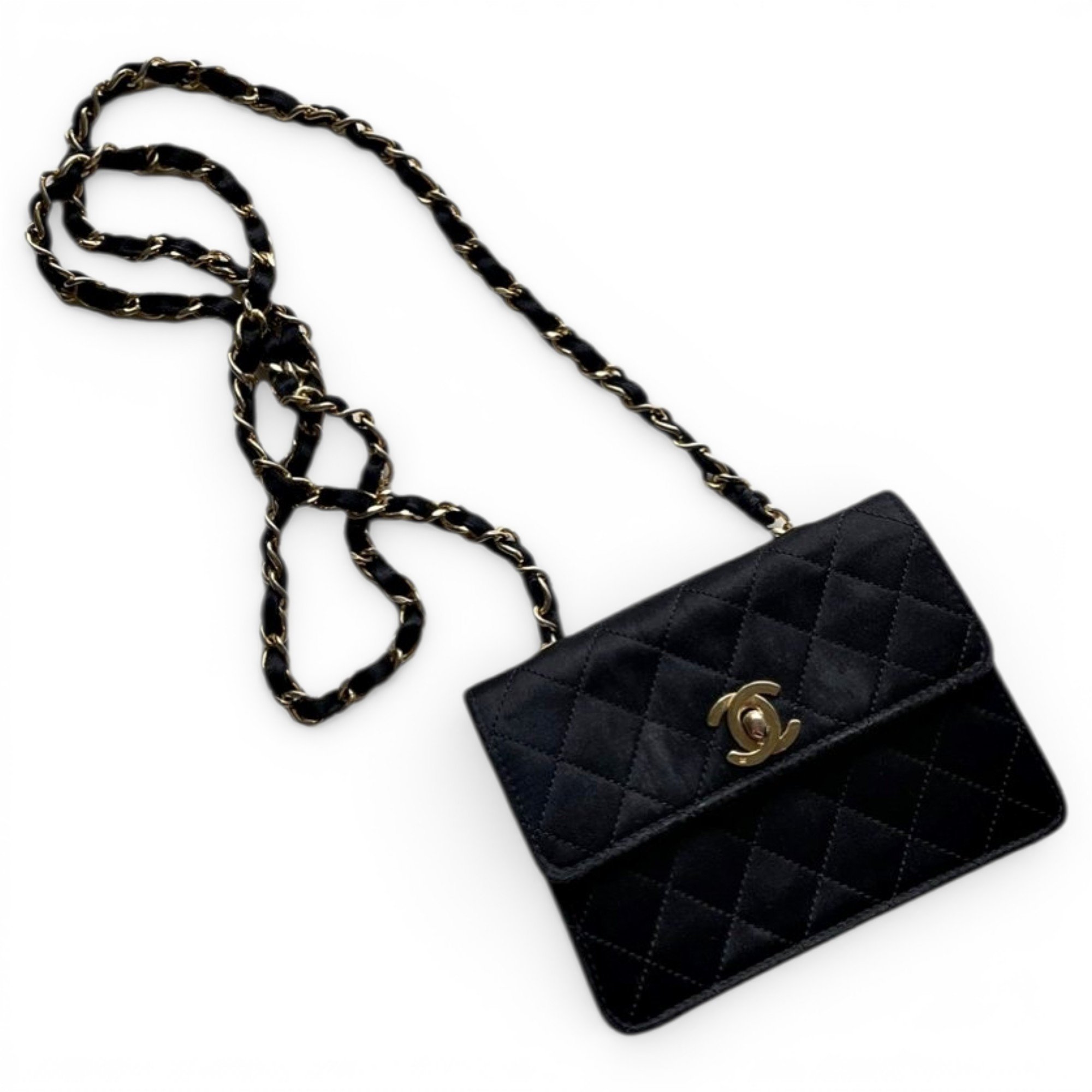 Chanel Wallet On Chain cloth mini bag
