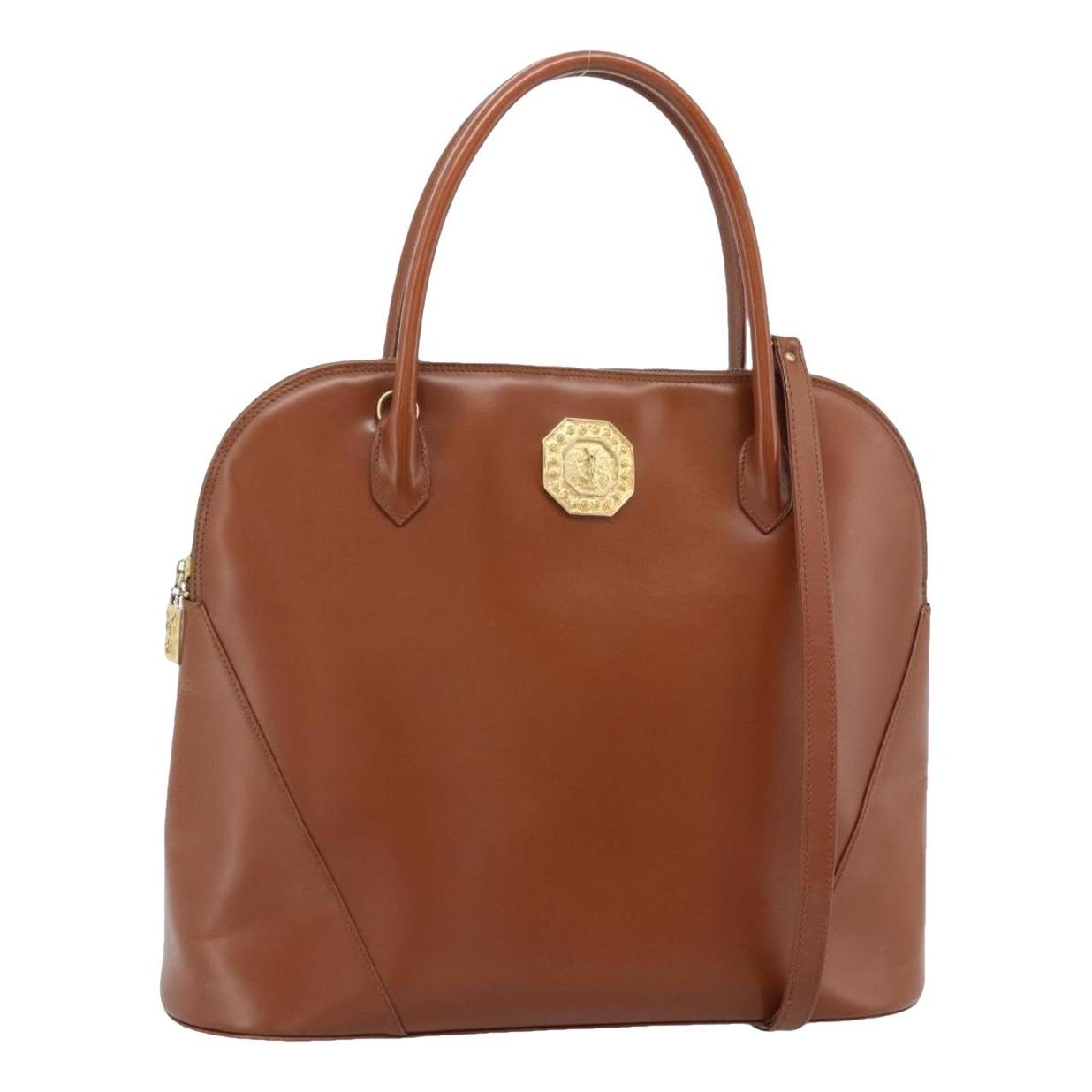 Y leather handbag