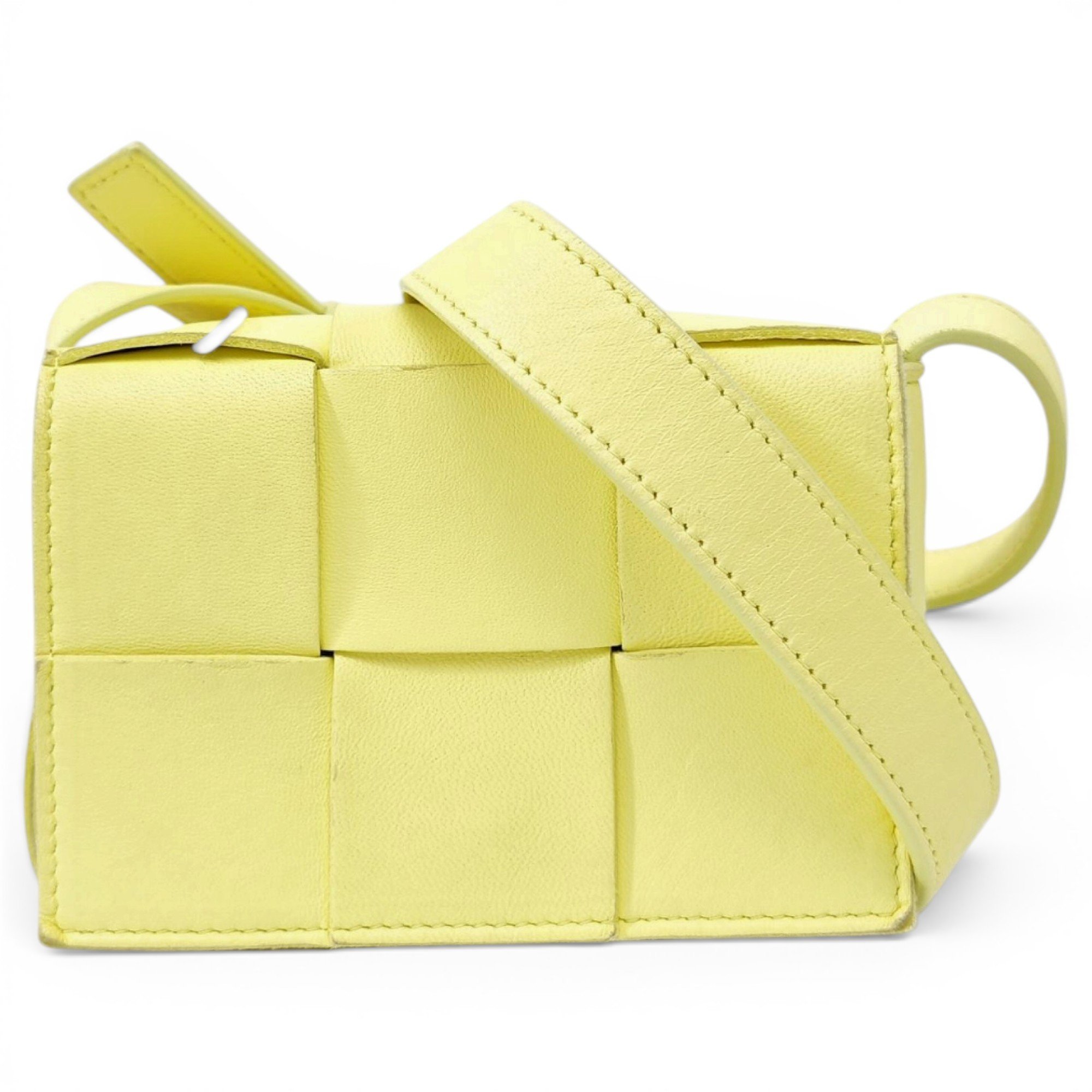 Cassette leather crossbody bag