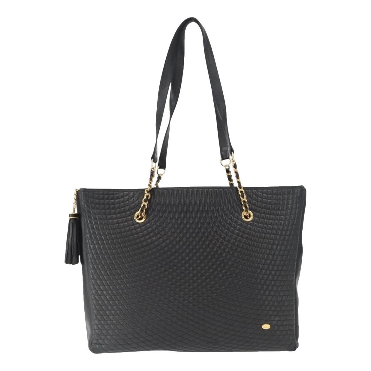 Leather tote