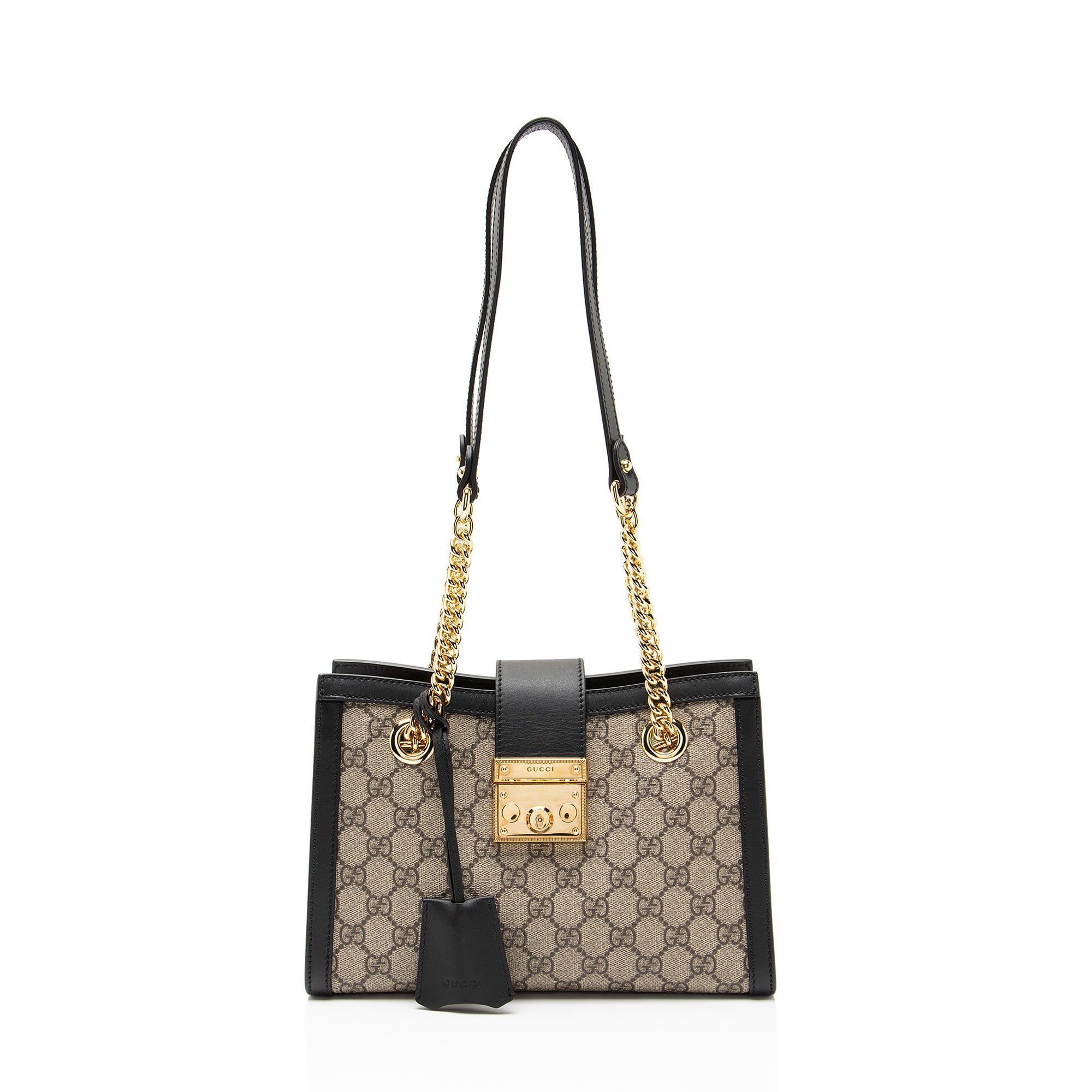 Gucci Padlock cloth handbag