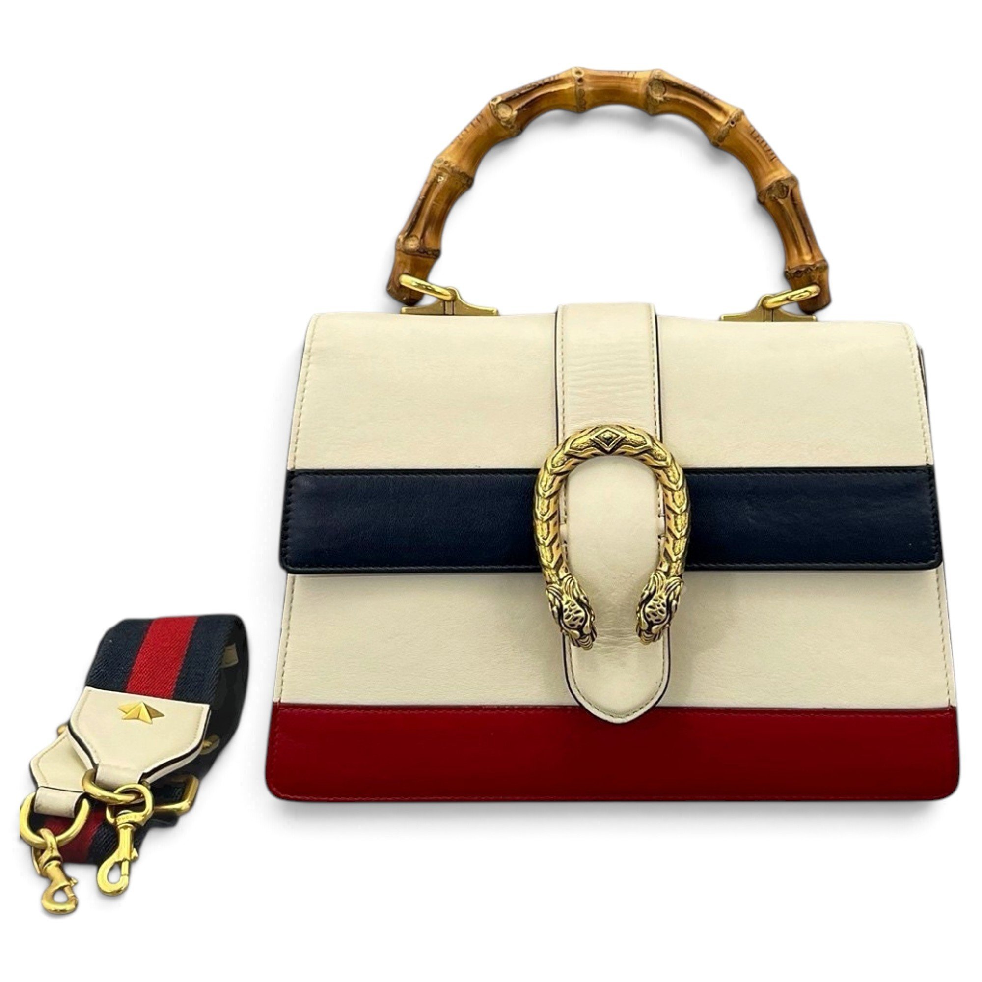 Dionysus Bamboo leather handbag
